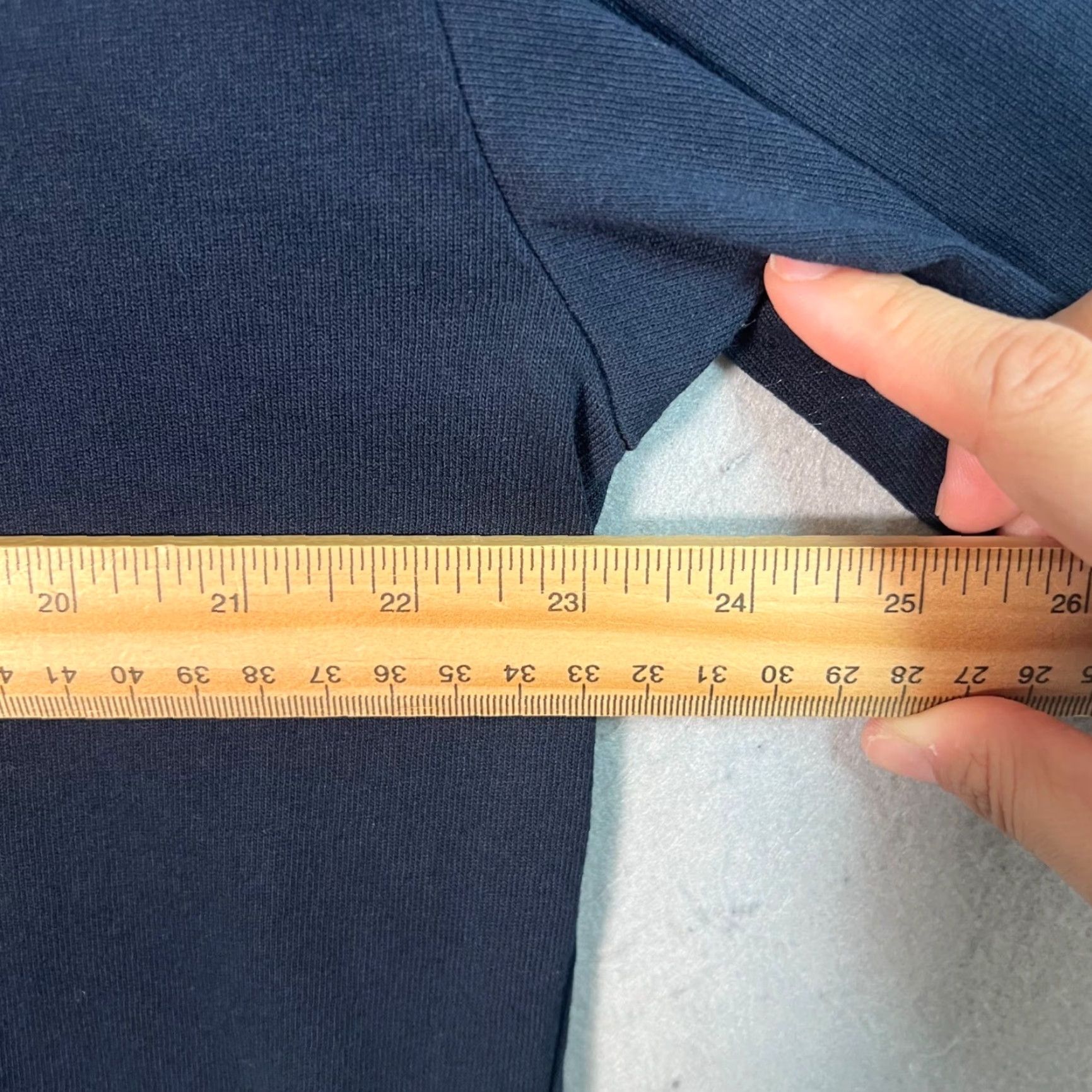 Vintage VINTAGE GU T-Shirt Navy Crew Neck Womens Medium Blue 90s Concert Brand Shirt Female M Size M / US 6-8 / IT 42-44 - 5 Thumbnail