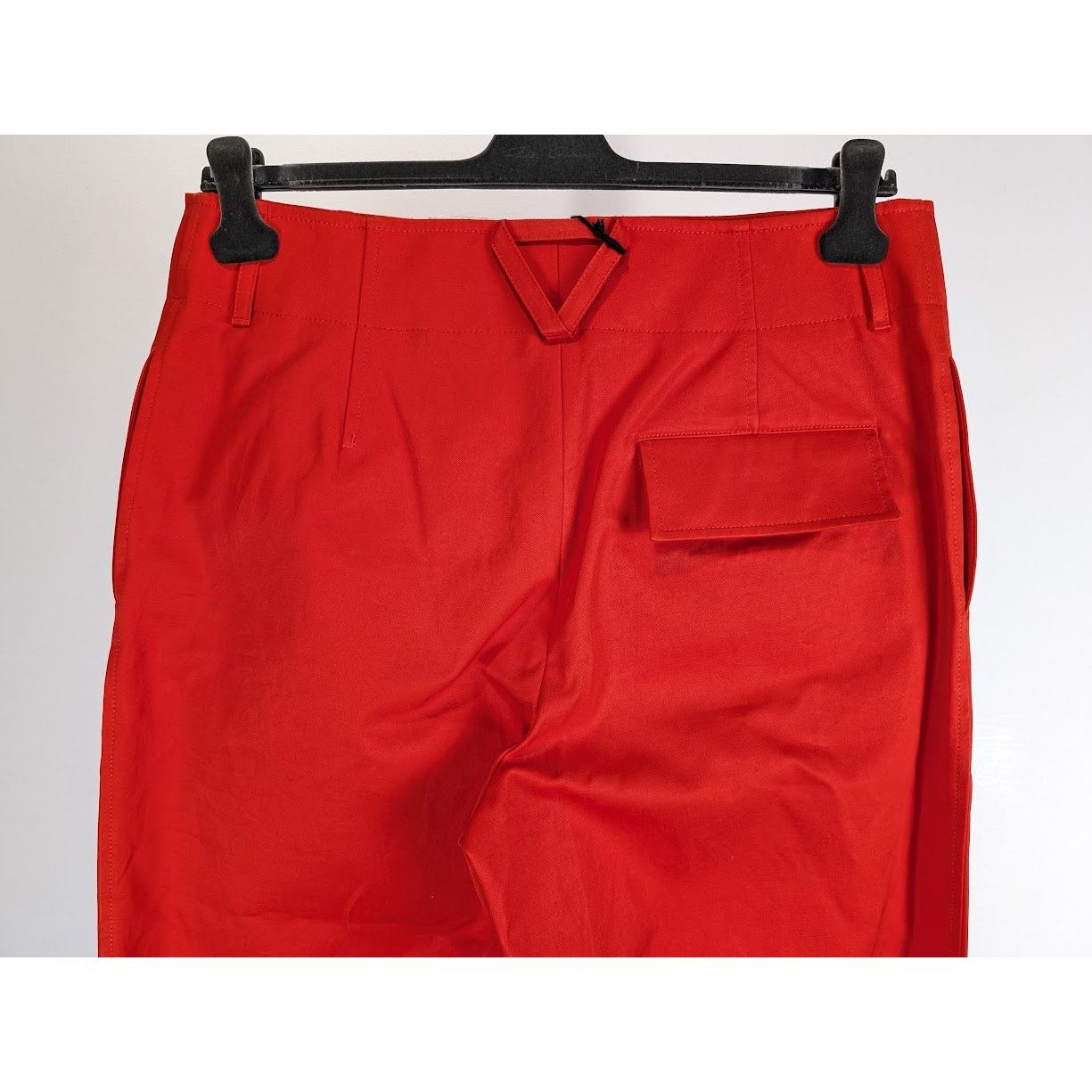 Bottega Veneta o1rshd1 Cotton Twill Sanded Trouser in Red Size US 34 / EU 50 - 17 Thumbnail