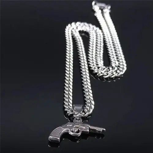 VIBE Punk Gun Pendant Necklaces Size ONE SIZE - 3 Thumbnail