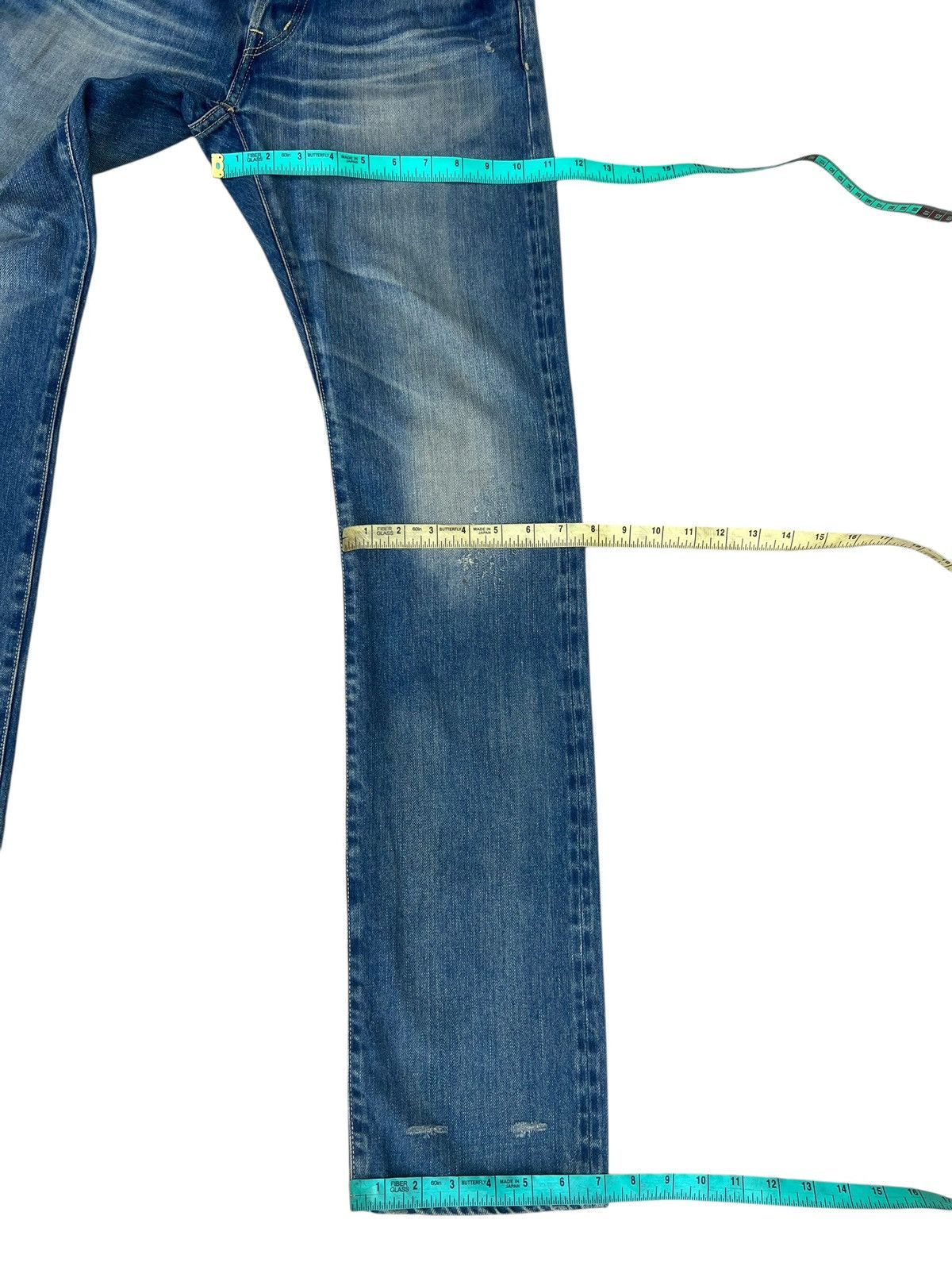 Hysteric Glamour Vintage Hysteric Glamour Distressed Denim Selvedge Jeans Size US 30 / EU 46 - 3 Thumbnail