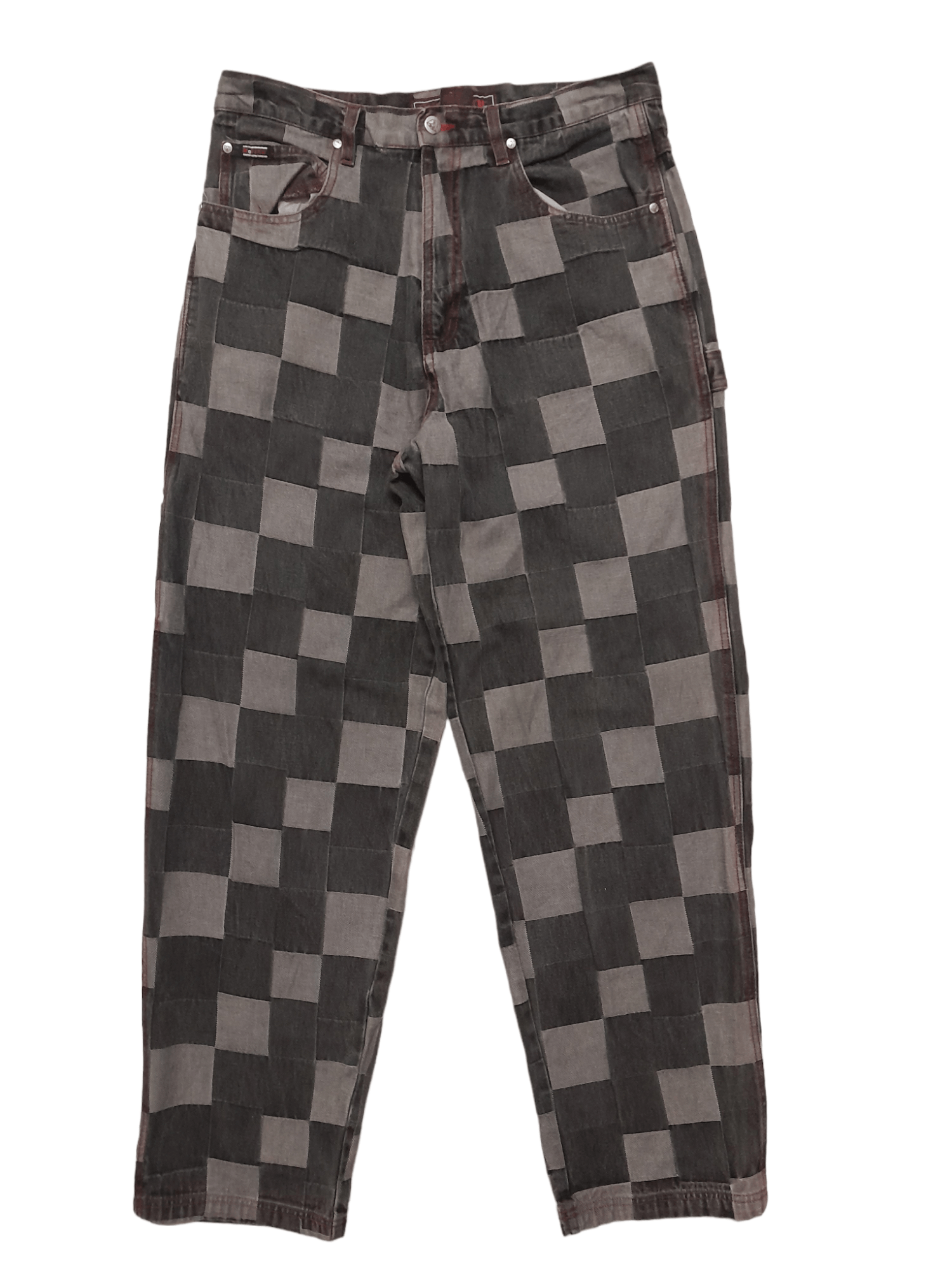 Other M+FFAT Baggy Denim Checker Patch (S158) Size US 35 - 2 Thumbnail
