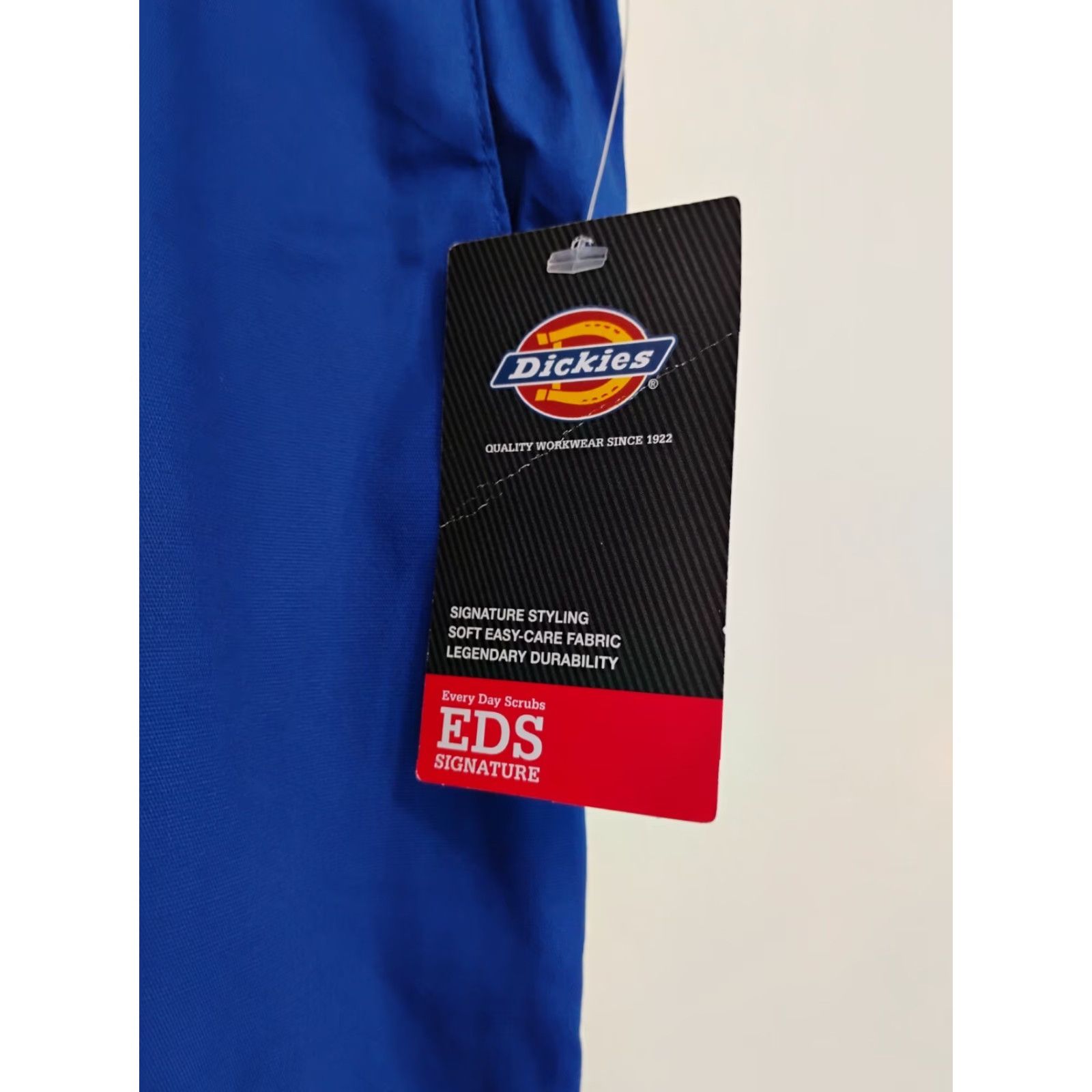 Dickies Dickies EDS Signature Scrub Cargo Pants Womens XL Blue 36x31 Elastic Waist Size 40" / US 18 - 3 Thumbnail