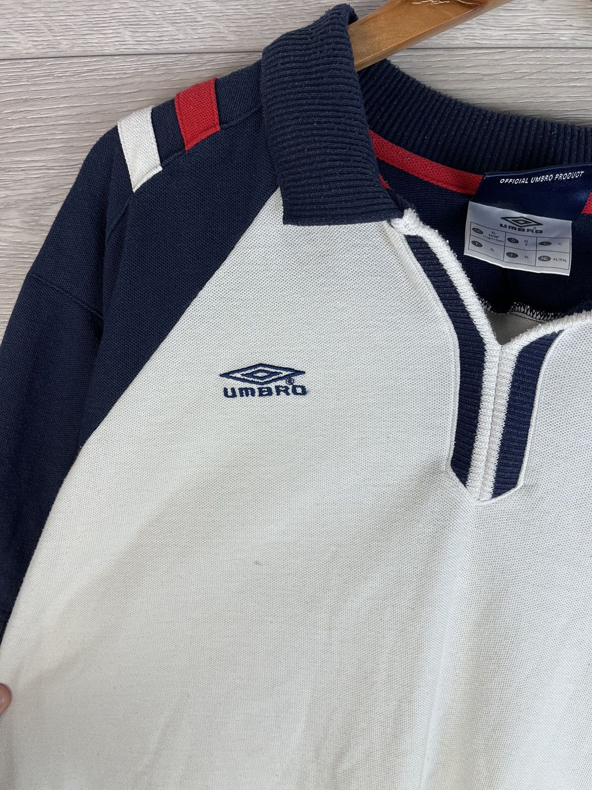 Umbro Vintage men’s soccer jersey Umbria England size xl Size US XL / EU 56 / 4 - 5 Thumbnail