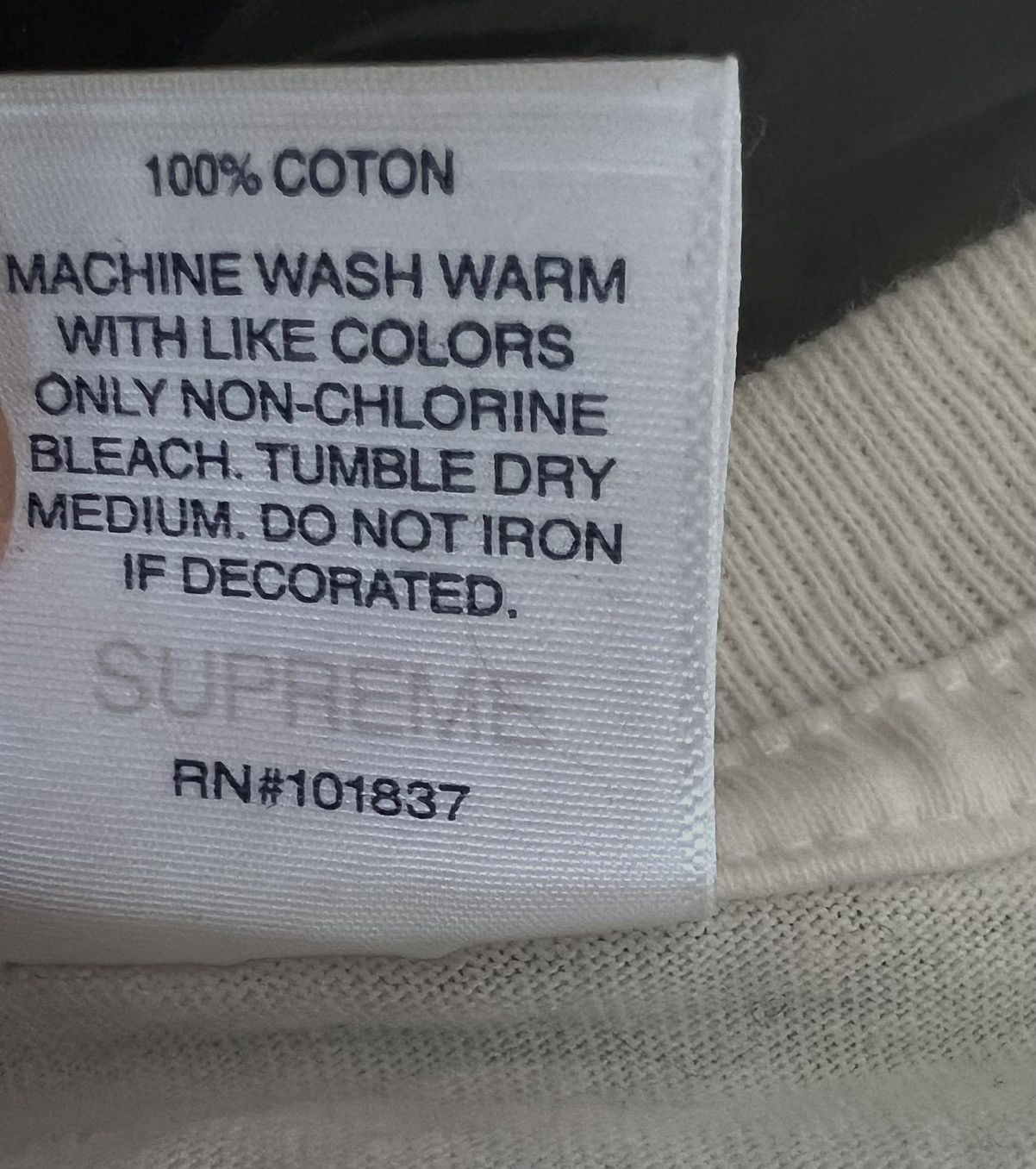 Supreme Supreme Nun Tee Size US M / EU 48-50 / 2 - 4 Thumbnail