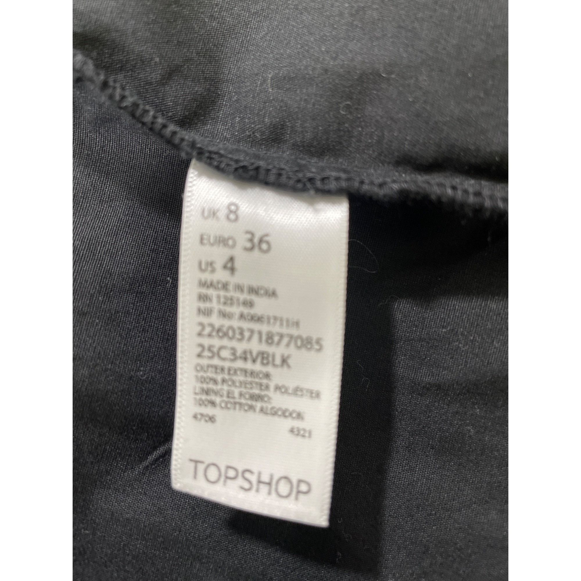 Other Christopher Kane Women's Black metal studded gothic Lace Min Size S / US 4 / IT 40 - 5 Thumbnail