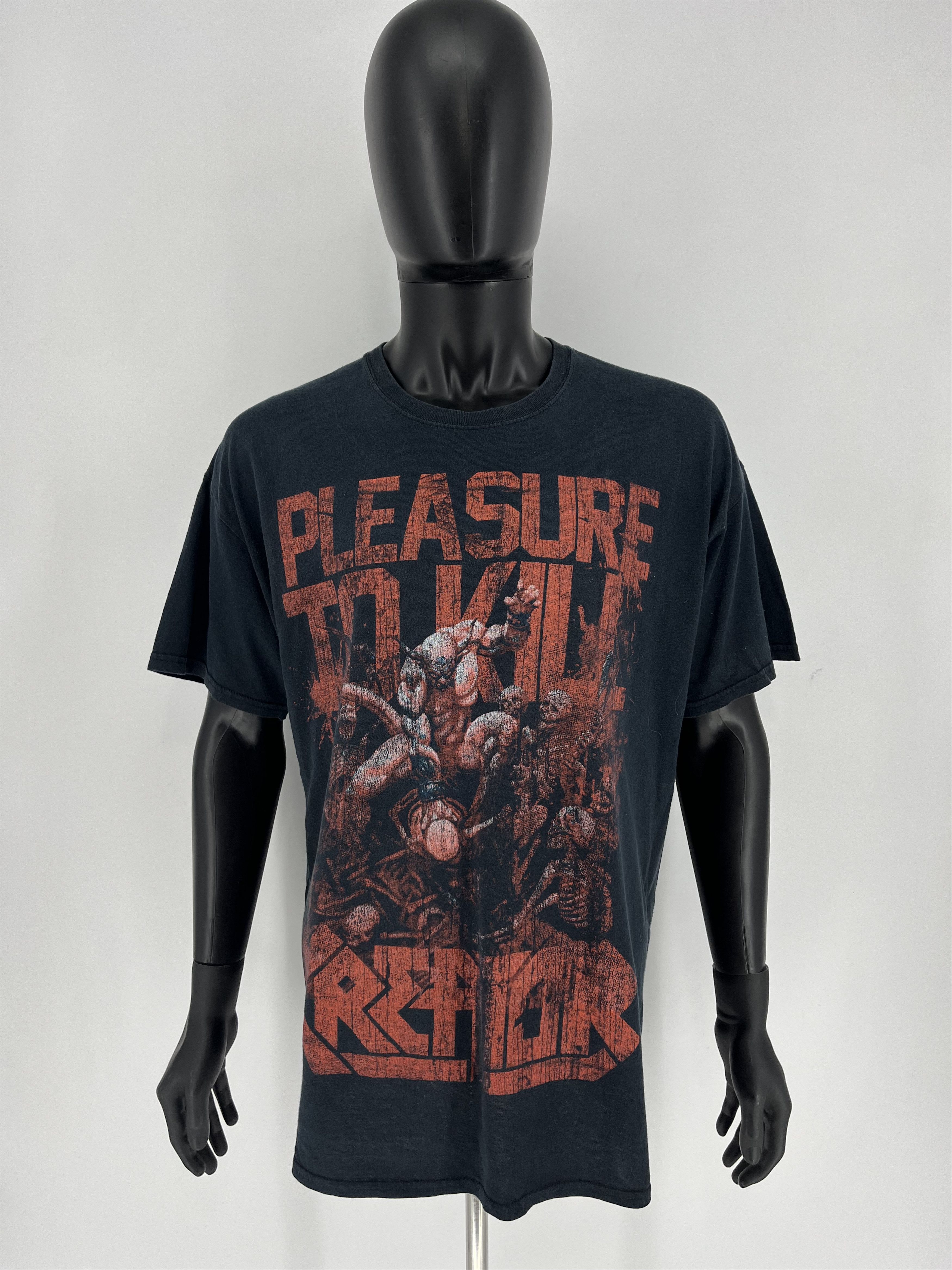Band Tees Kreator pleasure to kill T-shirt band rock tee size XLarge Size US XL / EU 56 / 4 - 3 Thumbnail