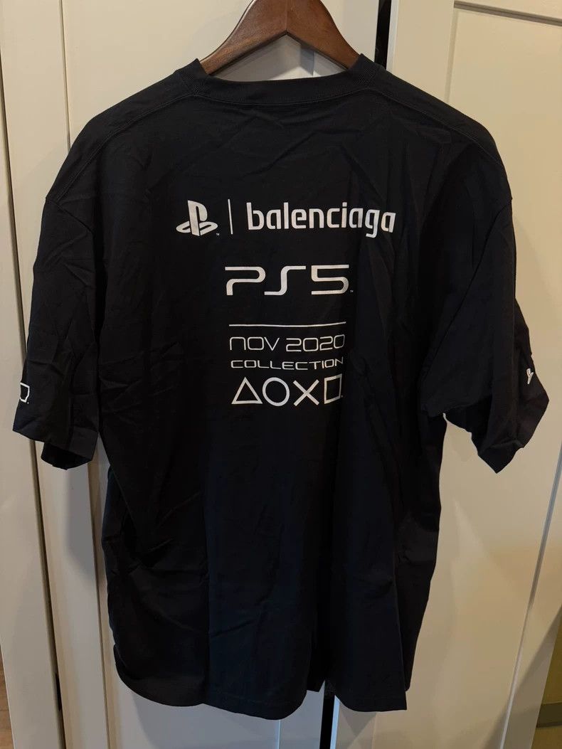 Balenciaga Balenciaga PlayStation Alphabet Short Sleeve Tee Size US XS / EU 42 / 0 - 2 Thumbnail