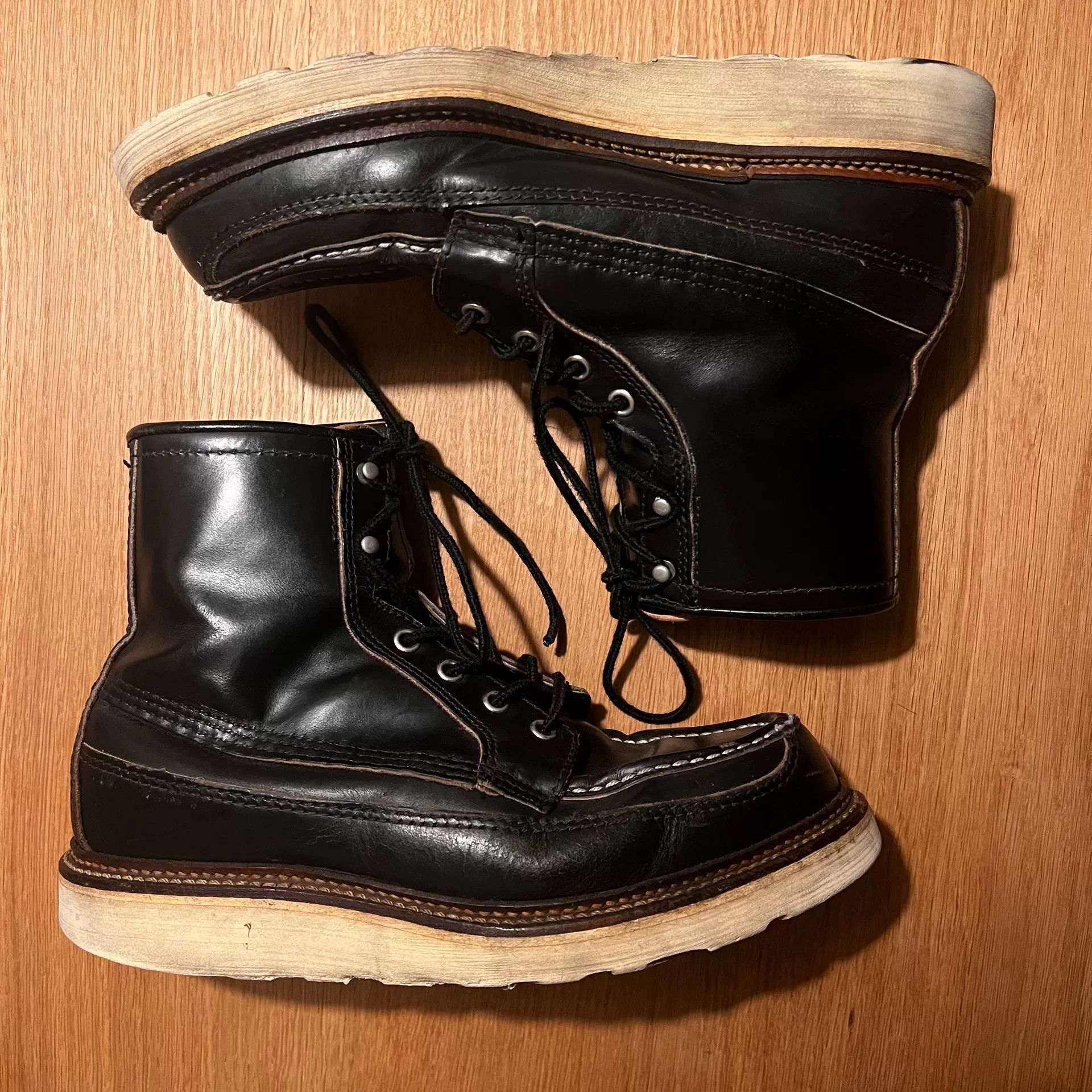 Red Wing Red Wing 1952 Tea Core Leather Boots Size US 7.5 / EU 40-41 - 1 Thumbnail