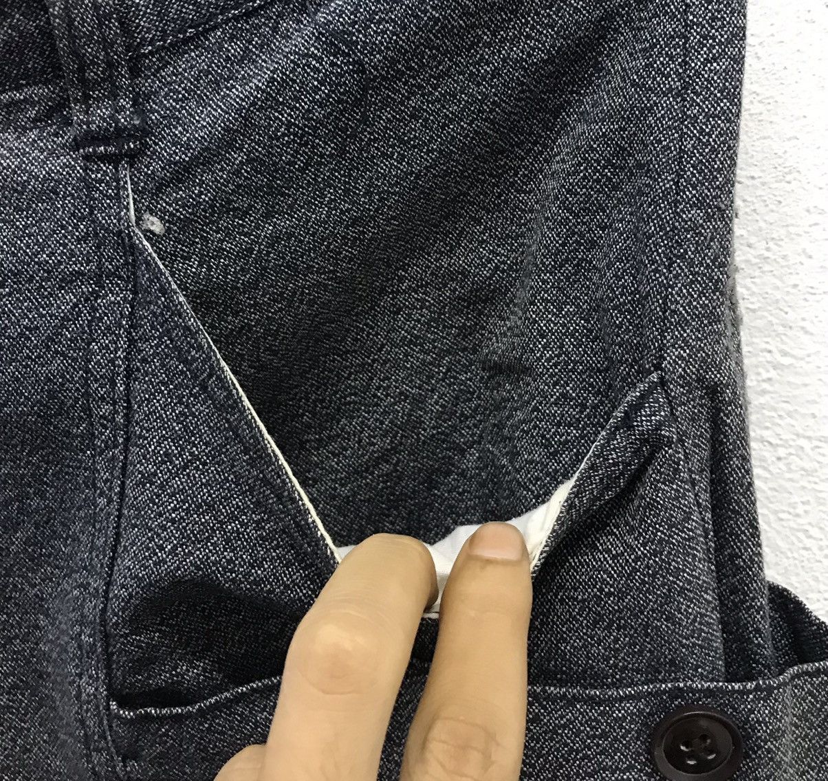 Japanese Brand × Vintage Vintage Navy Pants Size US 34 / EU 50 - 8 Thumbnail