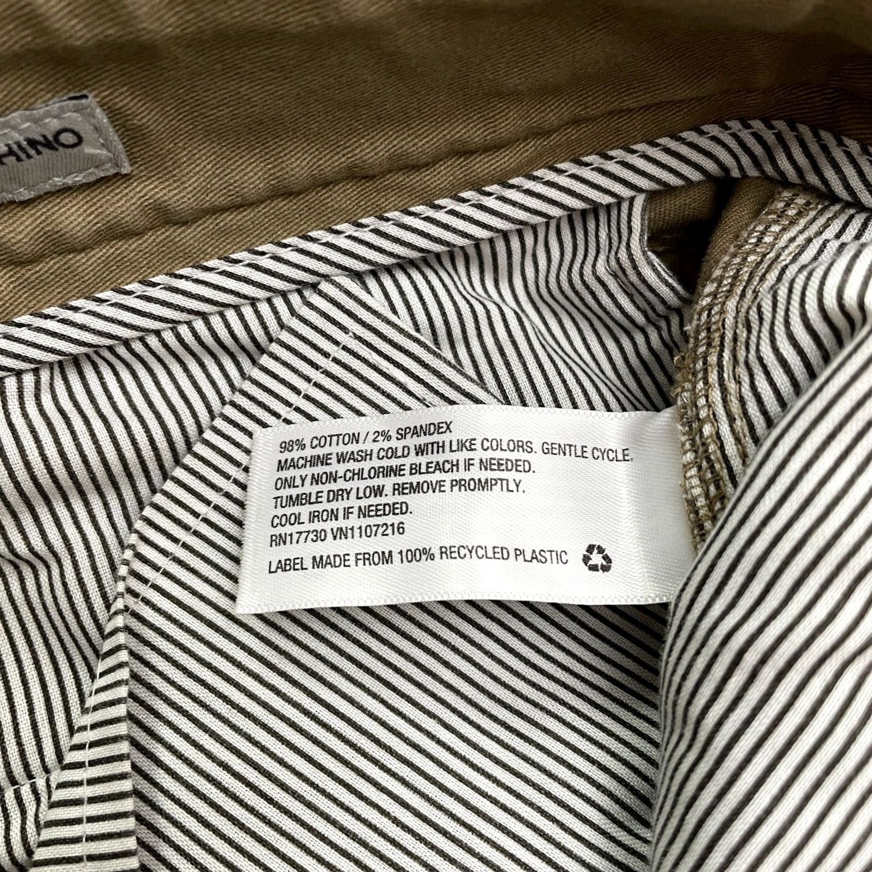 Vintage Goodfellow & Co The Every Wear Chino Pants Mens 32x32 Brown Straight Leg Stretch Size US 32 / EU 48 - 7 Thumbnail