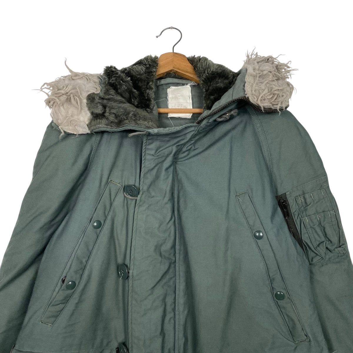 Vintage Vintage US Military Extreme Cold Weather Parka Jacket Size US M / EU 48-50 / 2 - 2 Thumbnail