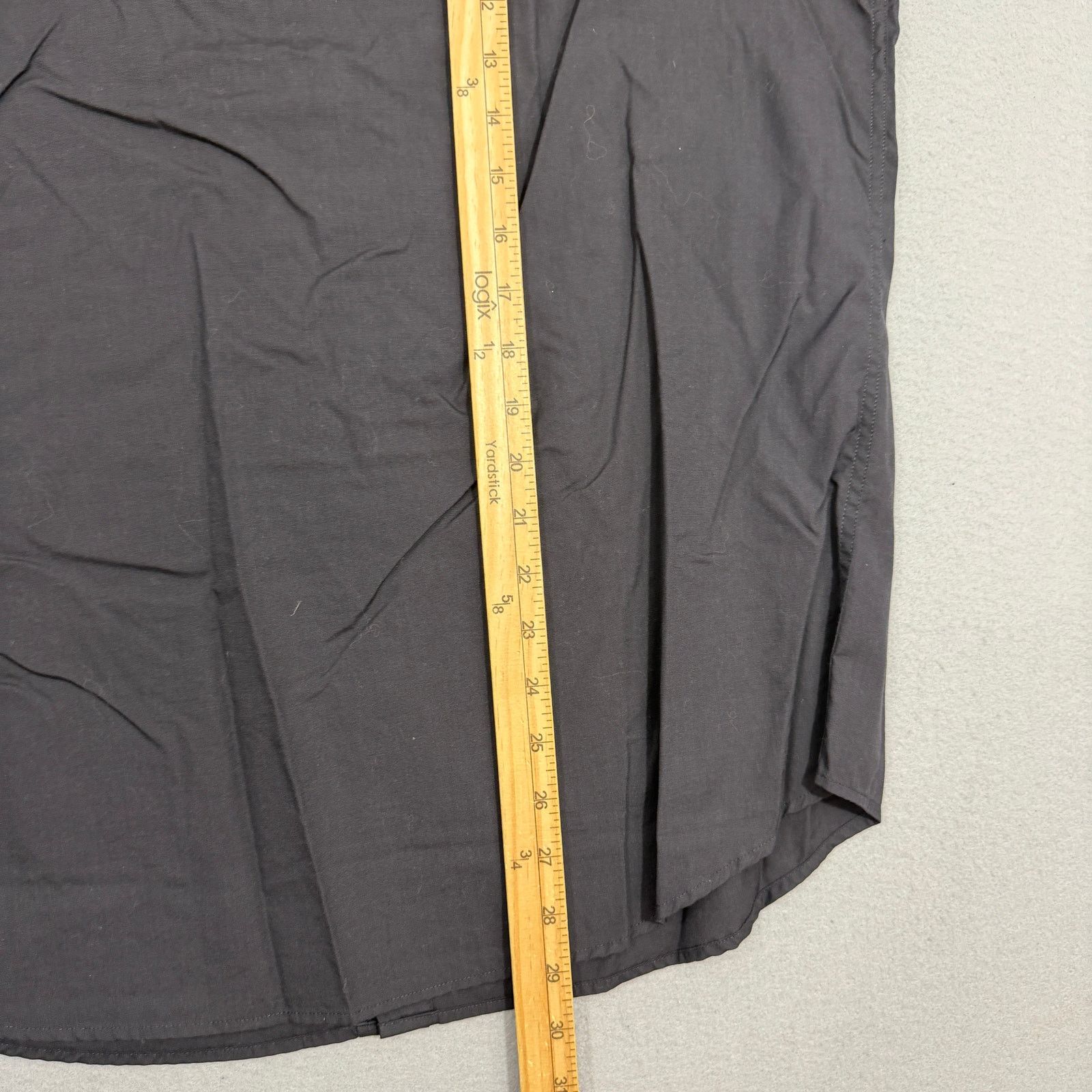 UNTUCKit Untuckit Shirt Mens Extra Large Black Button Up Long Sleeve Size US XL / EU 56 / 4 - 7 Thumbnail