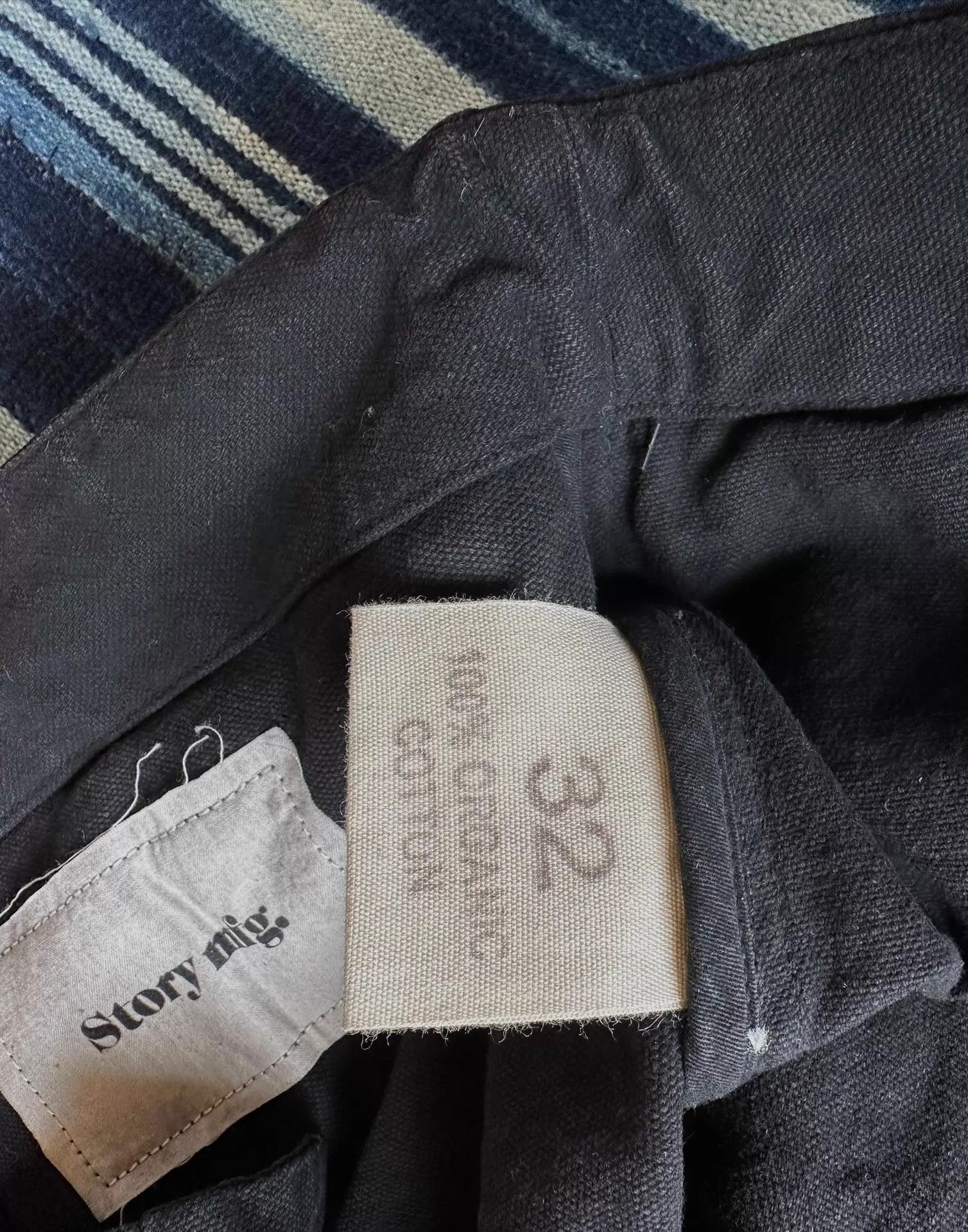 Story Mfg. STORY MFG. plant dyed relaxed straight casual pants men's Size US 32 / EU 48 - 4 Thumbnail