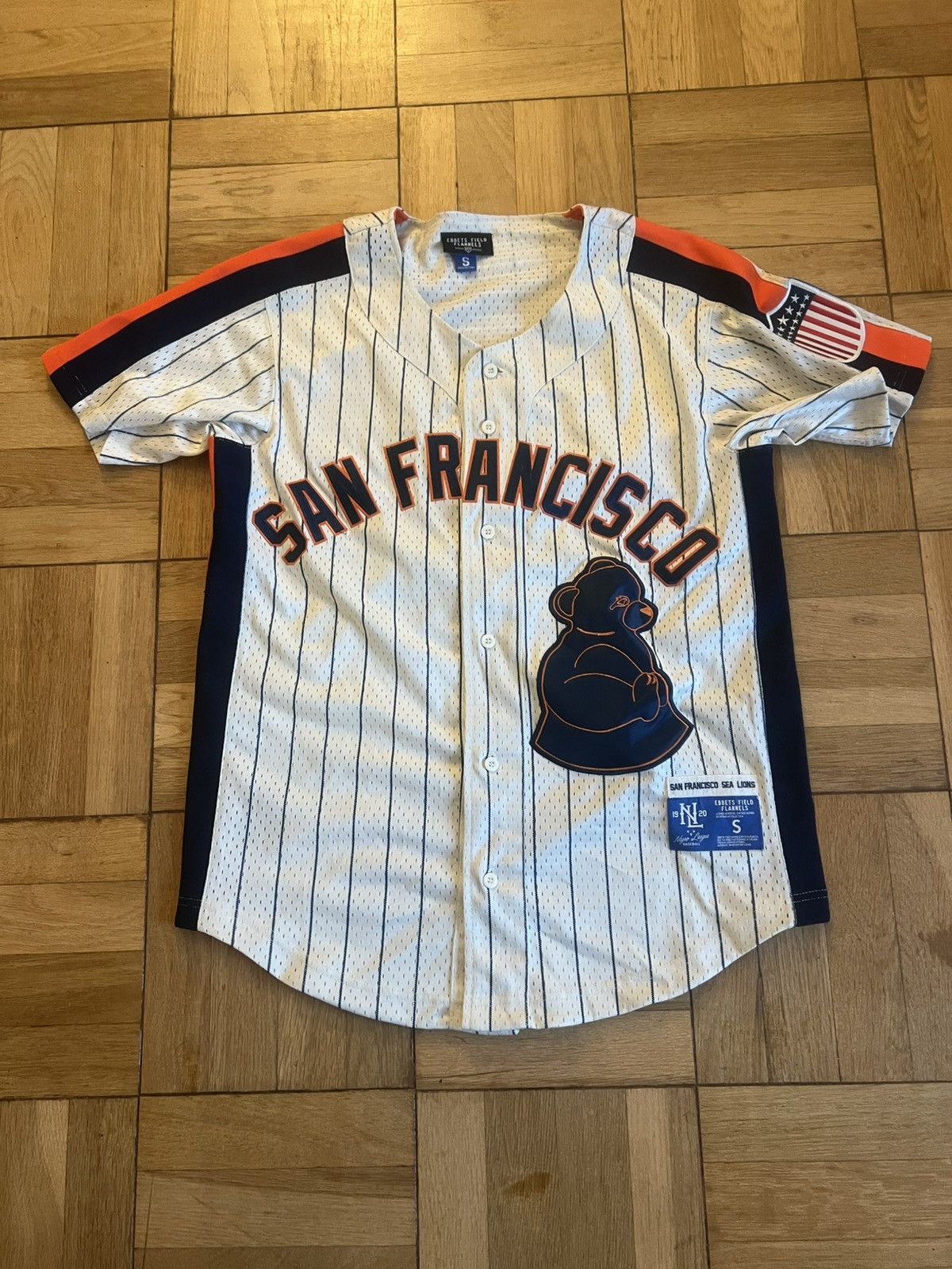 Ebbets Field Flannels San Francisco Jersey Size US S / EU 44-46 / 1 - 1 Thumbnail