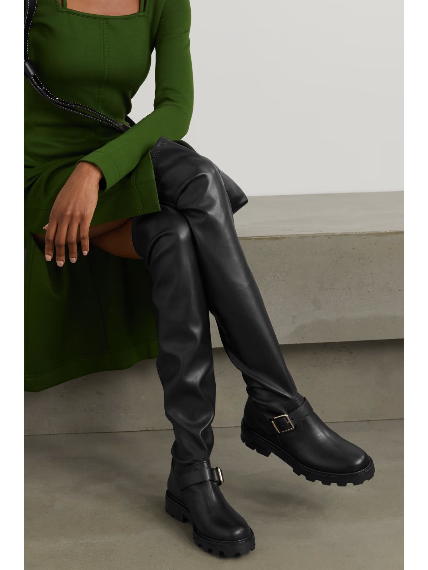 Jimmy Choo o1y0326 Boots in Black Size US 6 / IT 36 - 4 Thumbnail