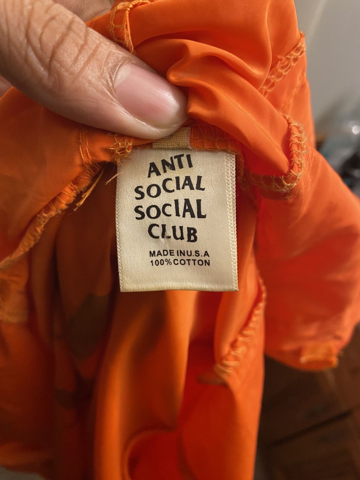 Anti Social Social Club Anti social social club windbreaker Size US M / EU 48-50 / 2 - 3 Thumbnail