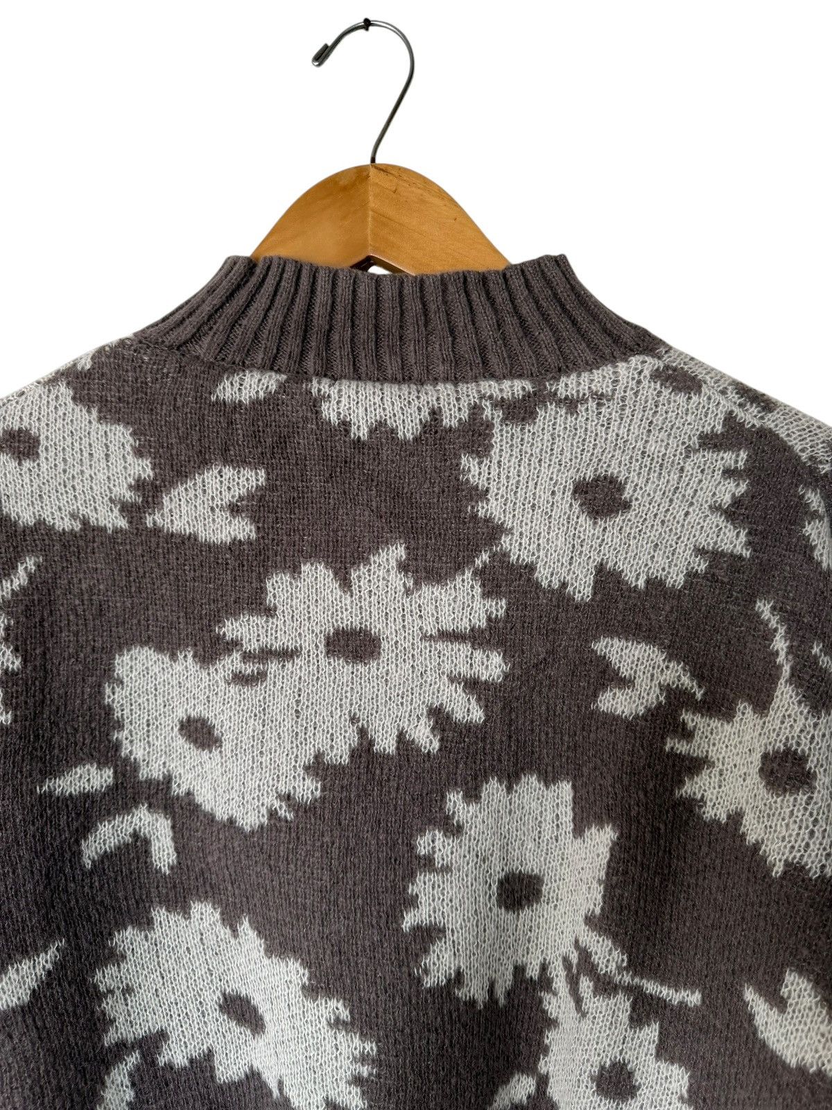 Other Vintage Sureve Floral Print Knitwear Sweater Jumper Size L / US 10 / IT 46 - 8 Thumbnail