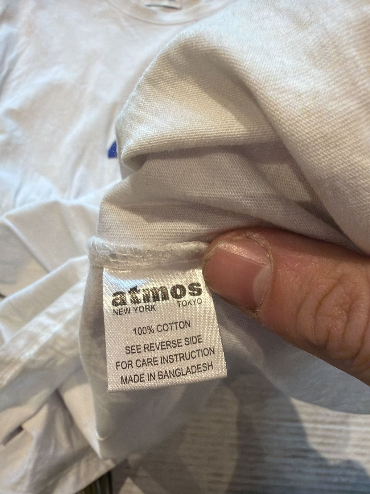atmos Atmos girl logo t shirt Size US XL / EU 56 / 4 - 4 Thumbnail