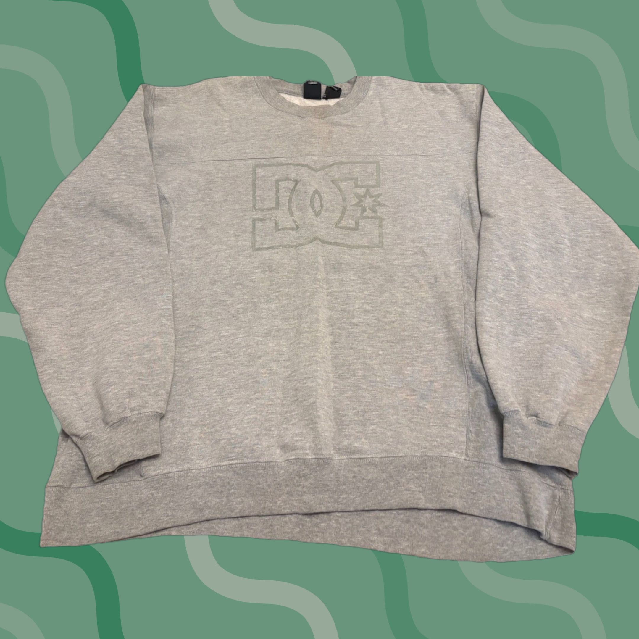 Vintage VINTAGE DC Shoes Mens L Pullover Sweatshirt Skateboard Y2K Graphic Print Full Zip Hooded Pockets Gray Cotton Fleece Logo Zipper Long Sleeve Sweatshirt Size US L / EU 52-54 / 3 - 1 Thumbnail