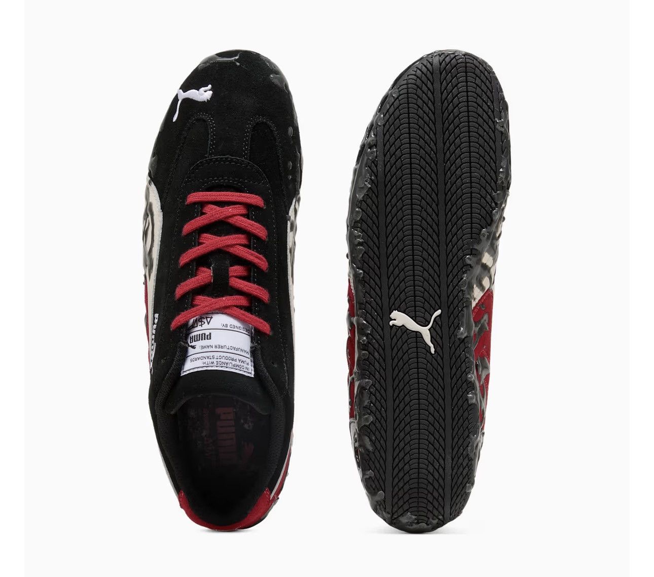 A$AP Rocky × Puma A$AP ROCKY x PUMA Speedcat Racing Sneakers Size US 5.5 / EU 38 - 4 Thumbnail