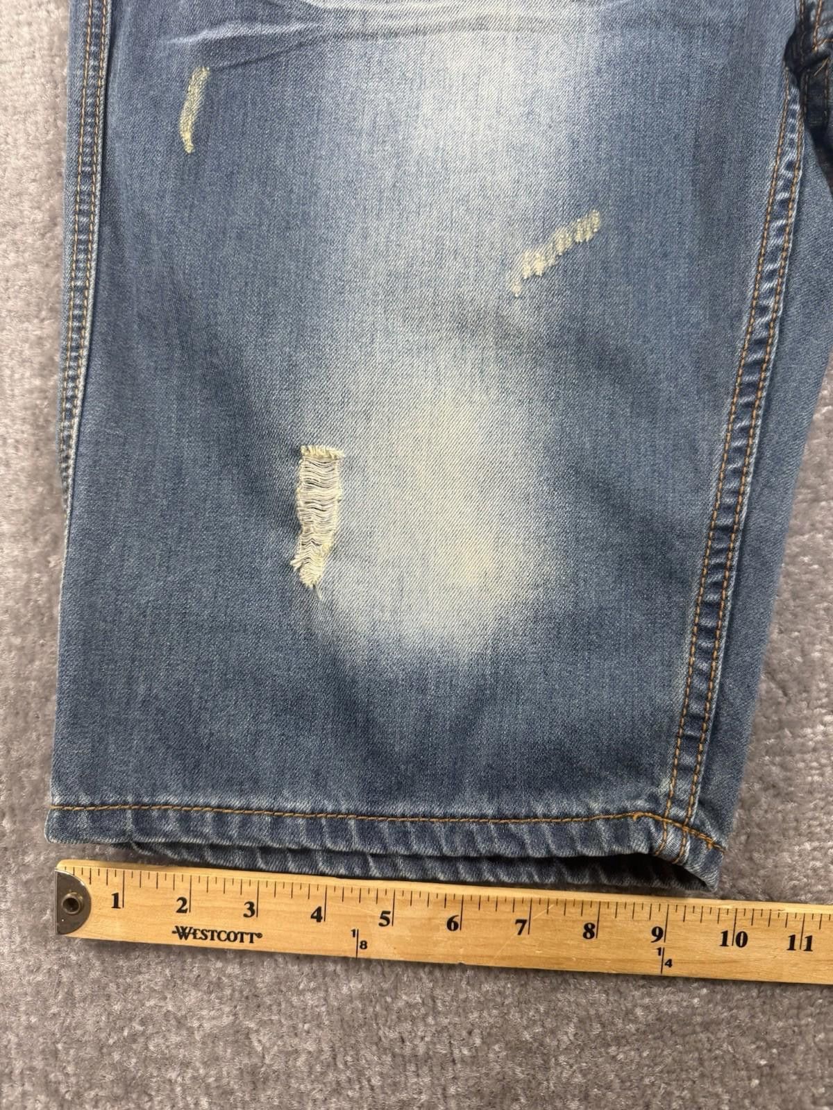 Other Members Property Shorts 38 Blue Baggy Jorts Y2K Grunge Size US 38 / EU 54 - 2 Thumbnail