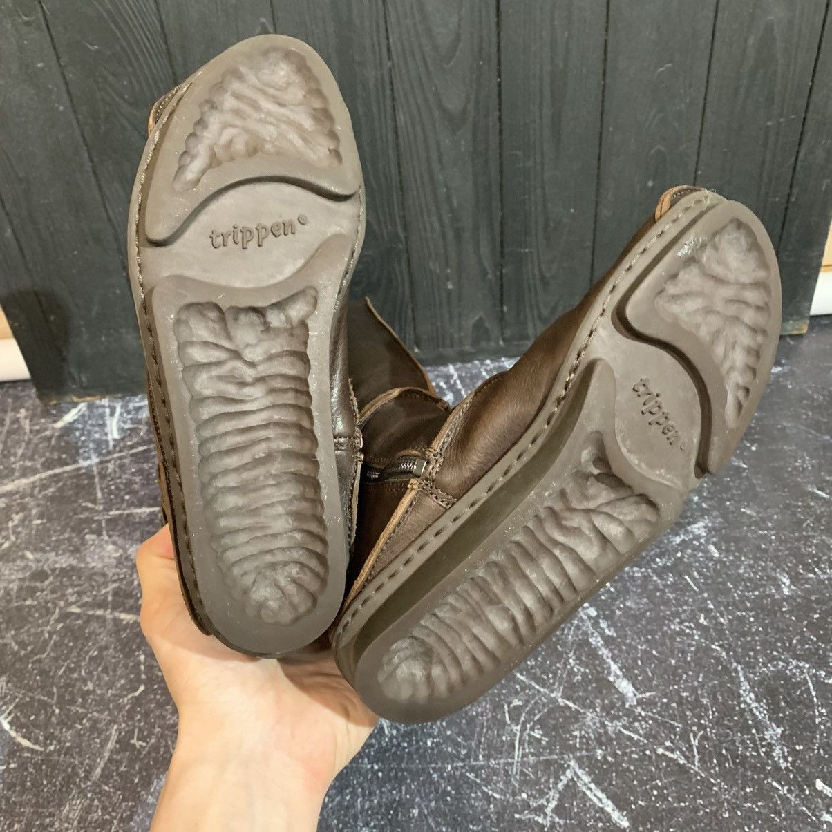 Trippen Trippen Women’s Leather Brown Boots Size 38 EU Size US 8 / IT 38 - 11 Thumbnail