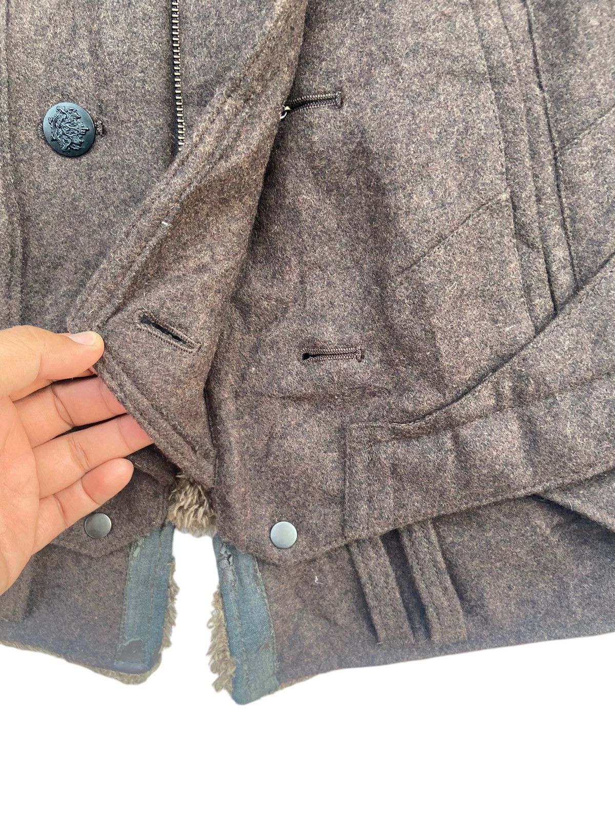 PPFM PPFM Convertible Napoleon Military Zip Up Jacket Size US S / EU 44-46 / 1 - 3 Thumbnail