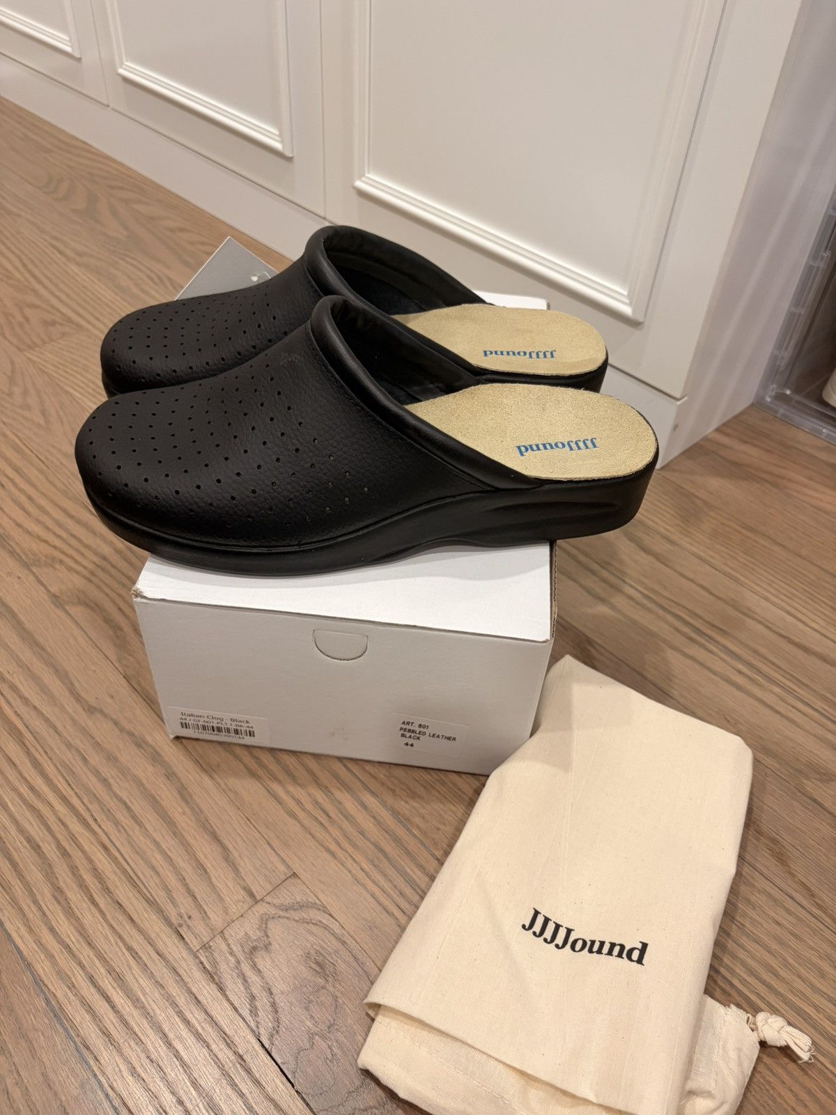 Jjjjound Italian Clogs Size 44 in Black, Men's (Size 11) — image 2 of 6