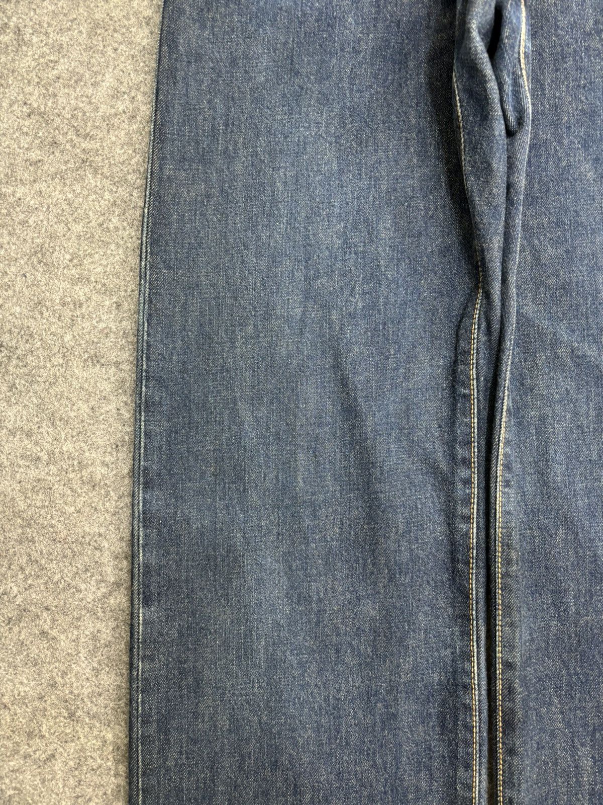 Japanese Brand 💥90s Wide Style💥Vintage Edwin 505 Selvedge Wide Denim F576 Size US 27 - 6 Thumbnail