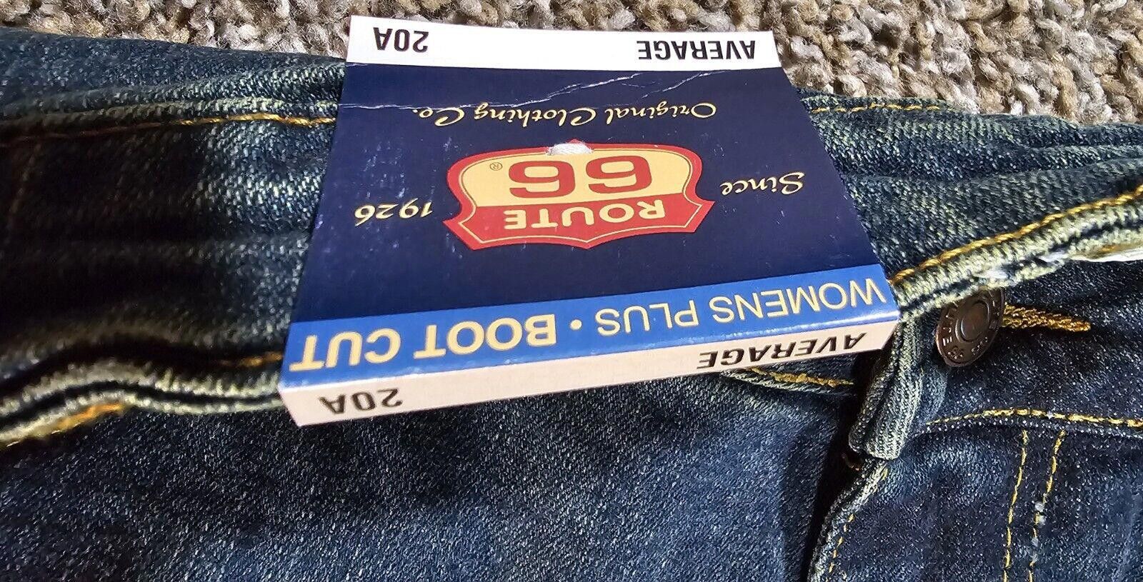 Route 66 Route 66 womens plus Average Bootcut 20A 20W NWT Size 42" / US 20 - 3 Thumbnail