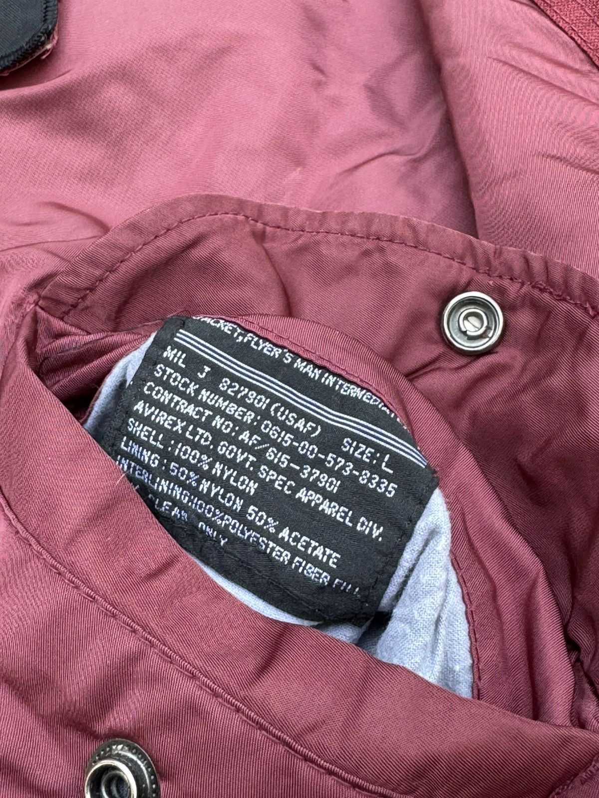 Avirex Avirex USA vintage aviator bomber ma1 jacket Size US L / EU 52-54 / 3 - 6 Thumbnail