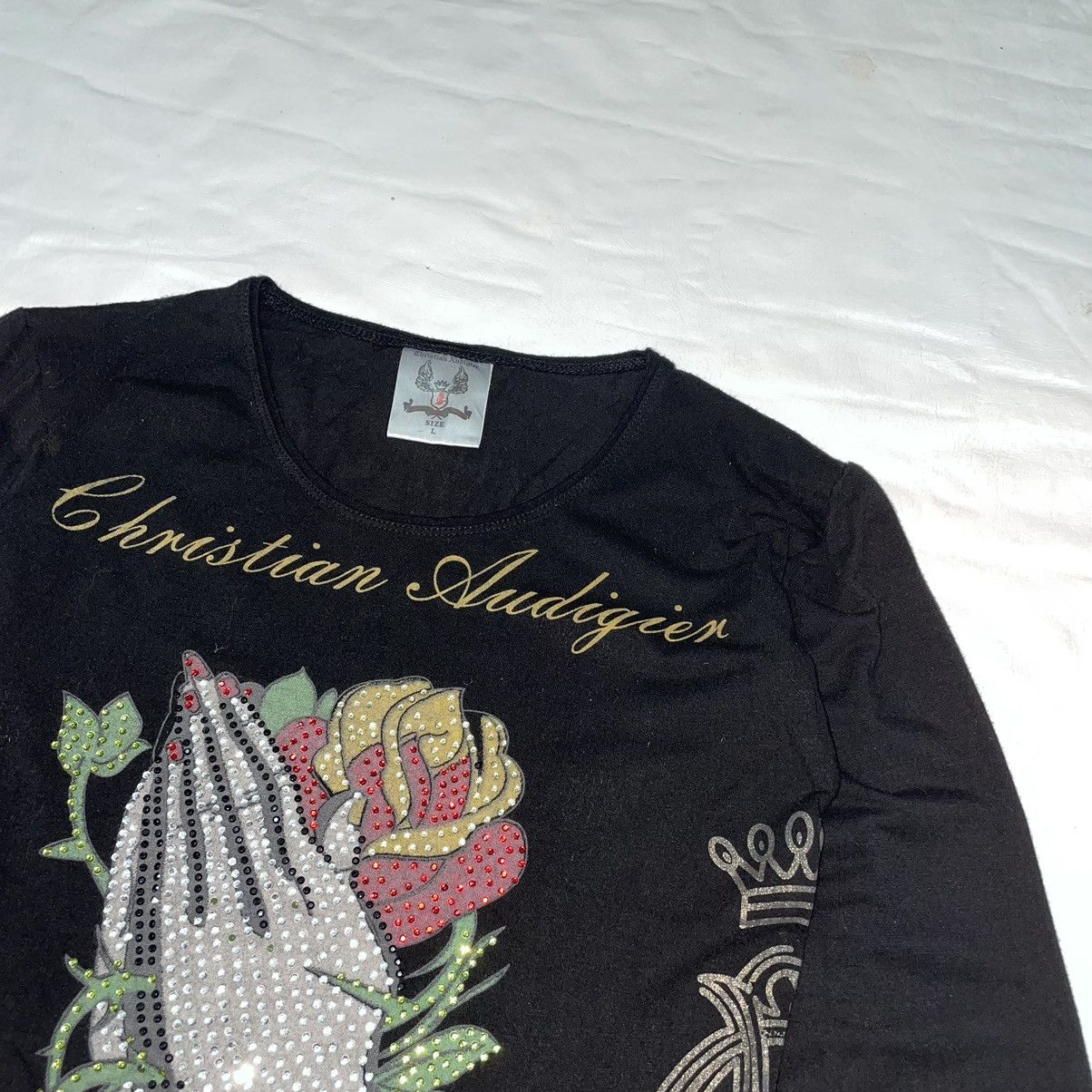 Christian Audigier × Ed Hardy × Vintage Christian Audigier vintage long sleeve Size M / US 6-8 / IT 42-44 - 2 Thumbnail