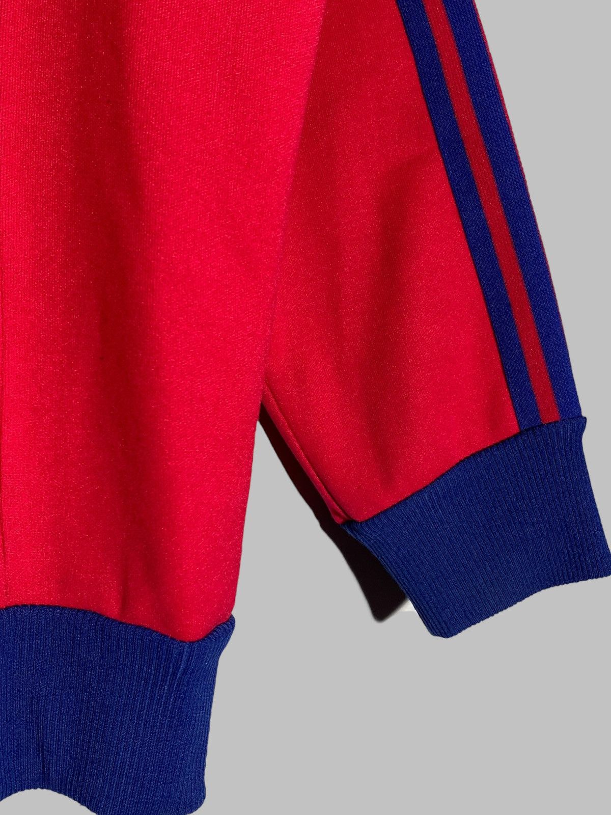 Vintage Vintage 60s 70s Adidas Track Jacket Red Made in West Germany Size US M / EU 48-50 / 2 - 6 Thumbnail