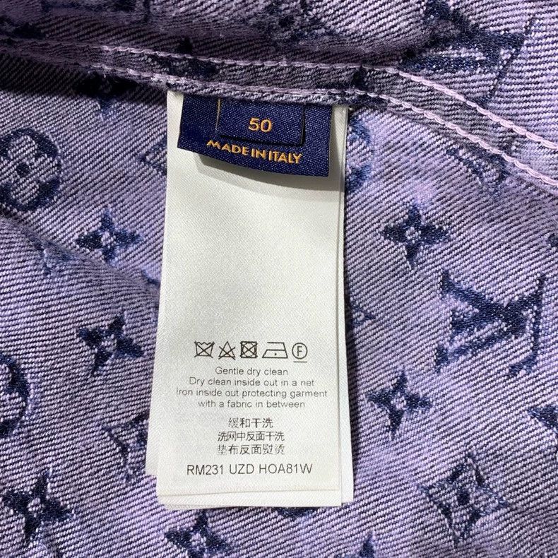 Louis Vuitton Louis Vuitton Tassel print denim jacket Size US M / EU 48-50 / 2 - 6 Thumbnail