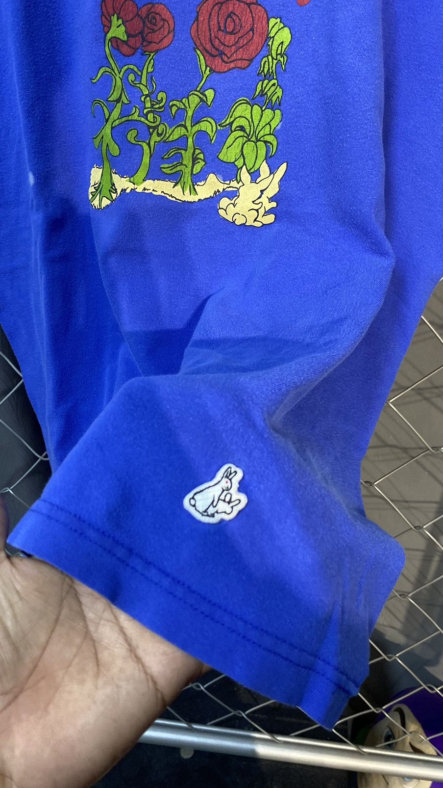 FR2 × Vintage Smoking Kills FR2 xx distress Tshirt Blue Size US M / EU 48-50 / 2 - 8 Thumbnail