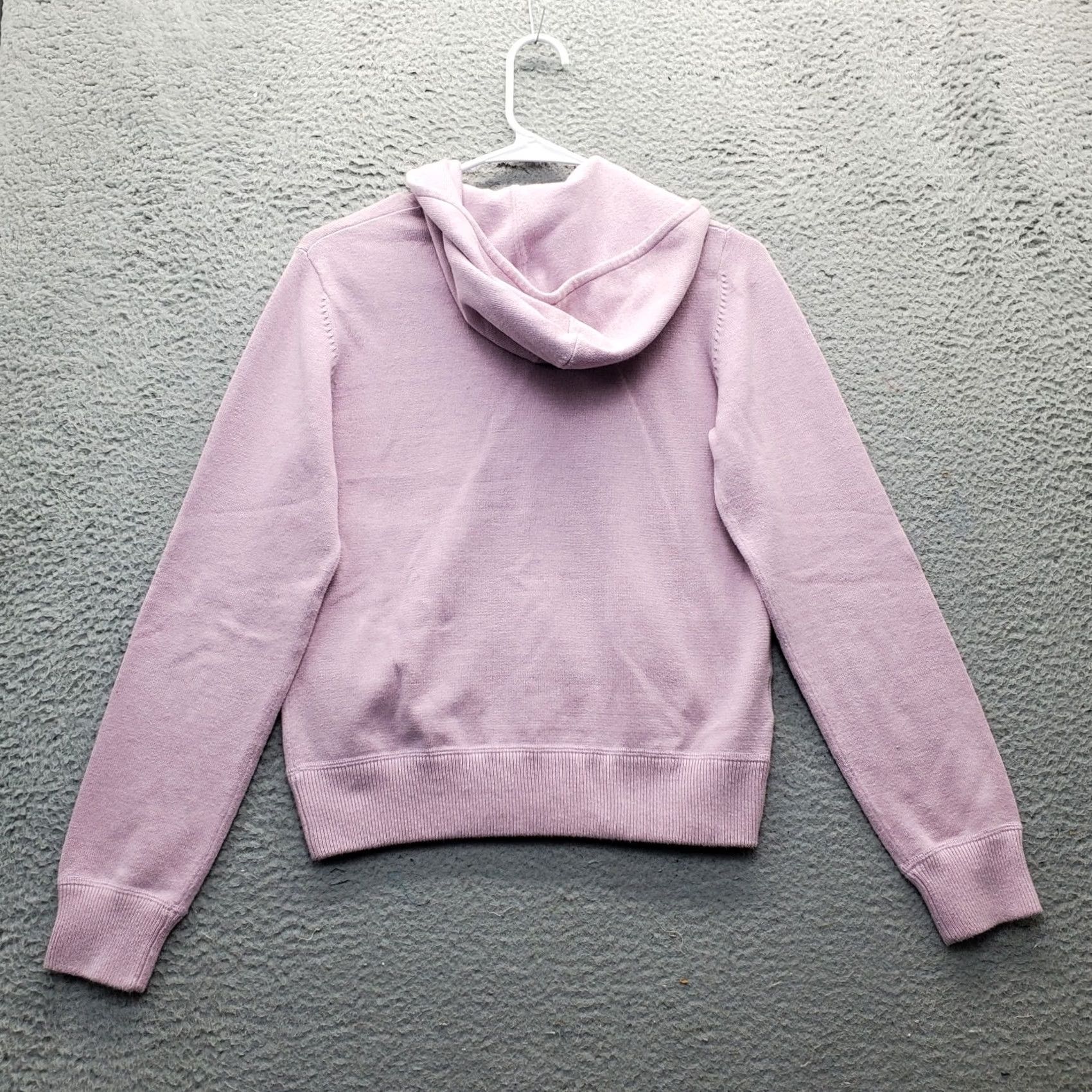 Tommy Bahama Tommy Bahama Hoodie Womens Size S Pink Knit Long Raglan Full Zip Hooded Pocket - Mens? Womens Size S / US 4 / IT 40 - 2 Thumbnail