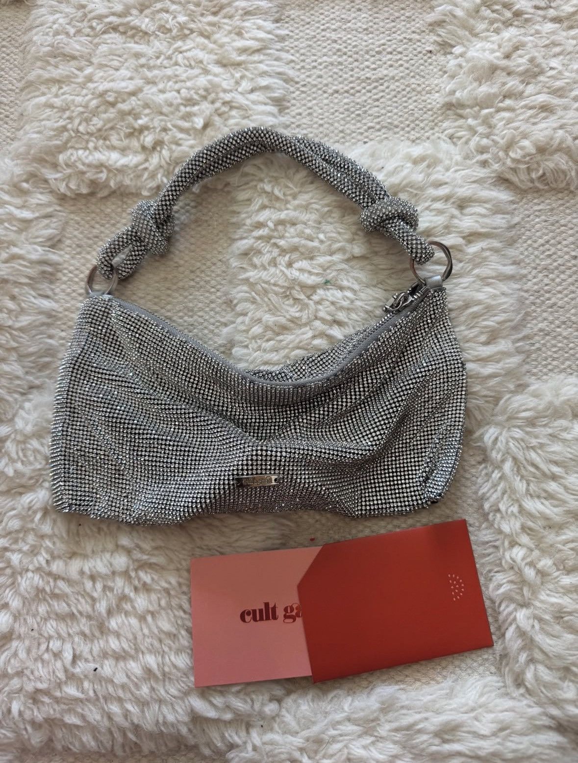 Cult Gaia Cult Gaia Hera Nano Rhinestone Shoulder Bag Size ONE SIZE - 1 Thumbnail