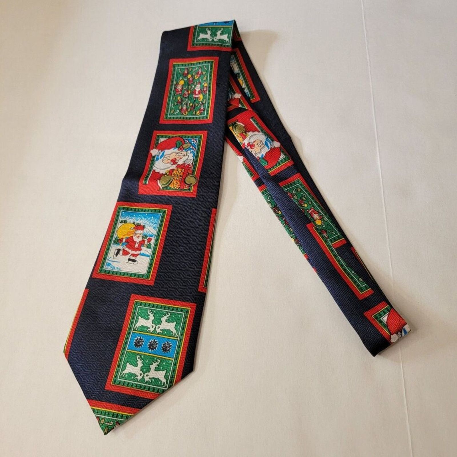 Other Dino Romaro Christmas Tie- Framed Xmas Pictures Size ONE SIZE - 3 Thumbnail