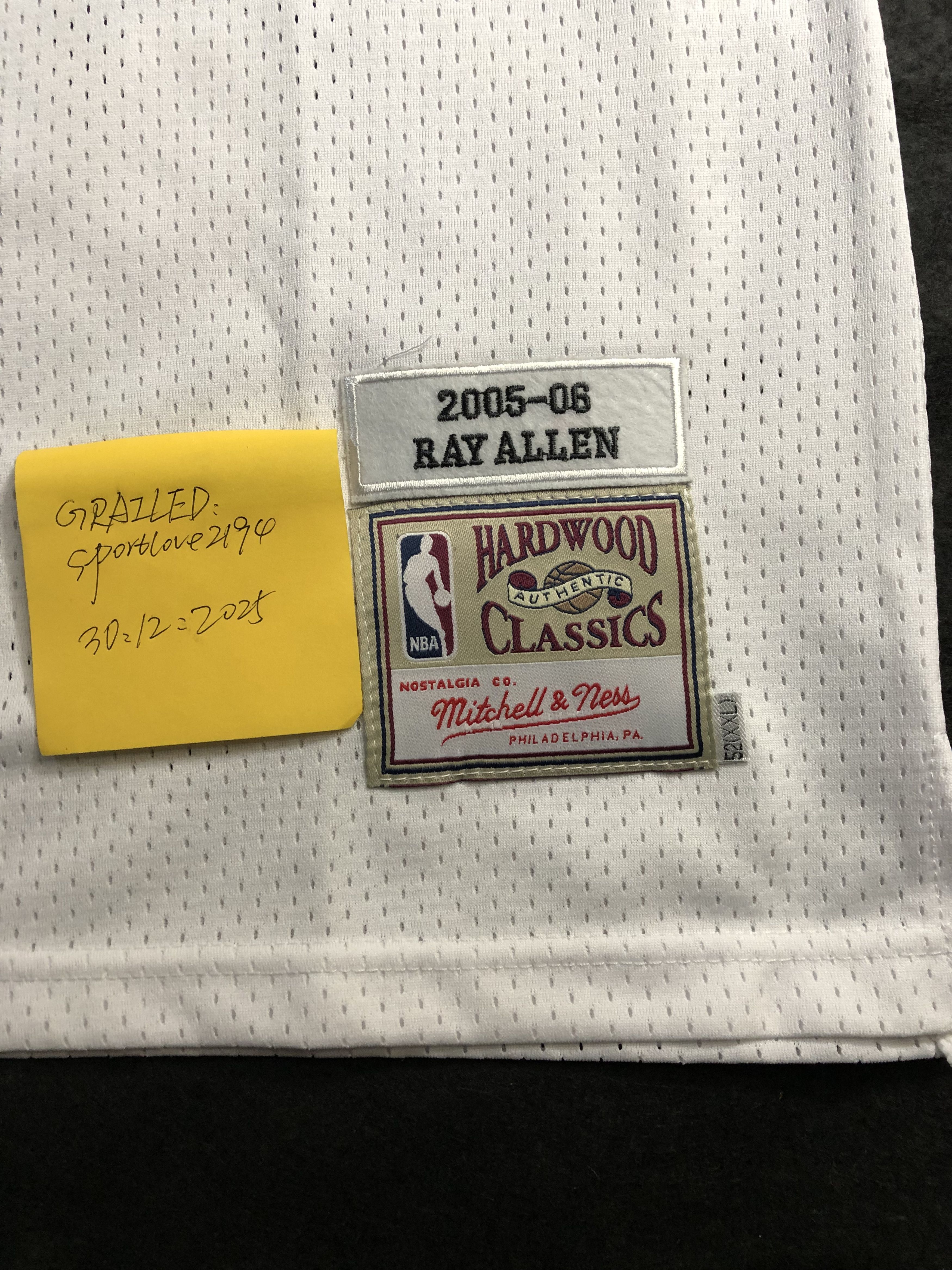 Vintage Seattle Allen White Jersey Size US XXL / EU 58 / 5 - 7 Thumbnail