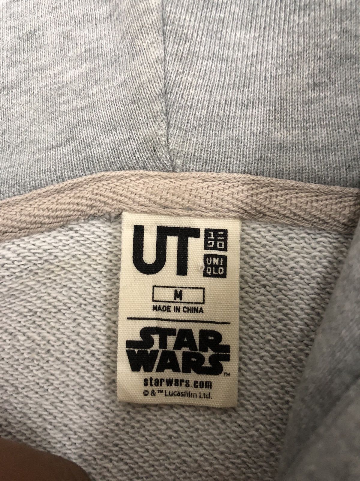 Star Wars × Uniqlo STAR WARS X UNIQLO HOODIE SPELL OUT LOGO Size US M / EU 48-50 / 2 - 8 Thumbnail
