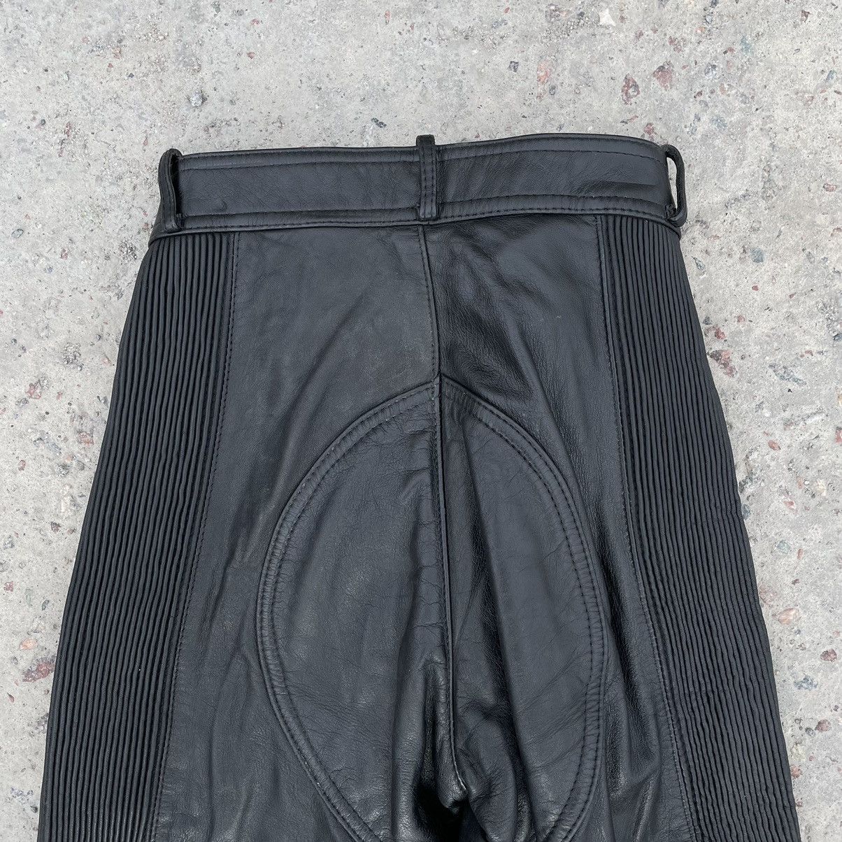 Vintage Vintage Moto Leather Pants 46 Size Y2K 90s USA Japan Size 32" / US 10 / IT 46 - 8 Thumbnail