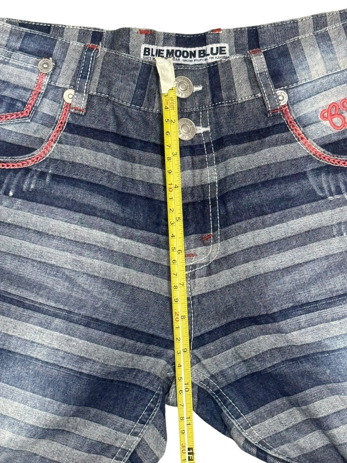 Hysteric Glamour BLUE MOON BLUE FLARE DENIM HYSTERIC GLAMOUR INSPIRED JEANS Size US 30 / EU 46 - 8 Thumbnail
