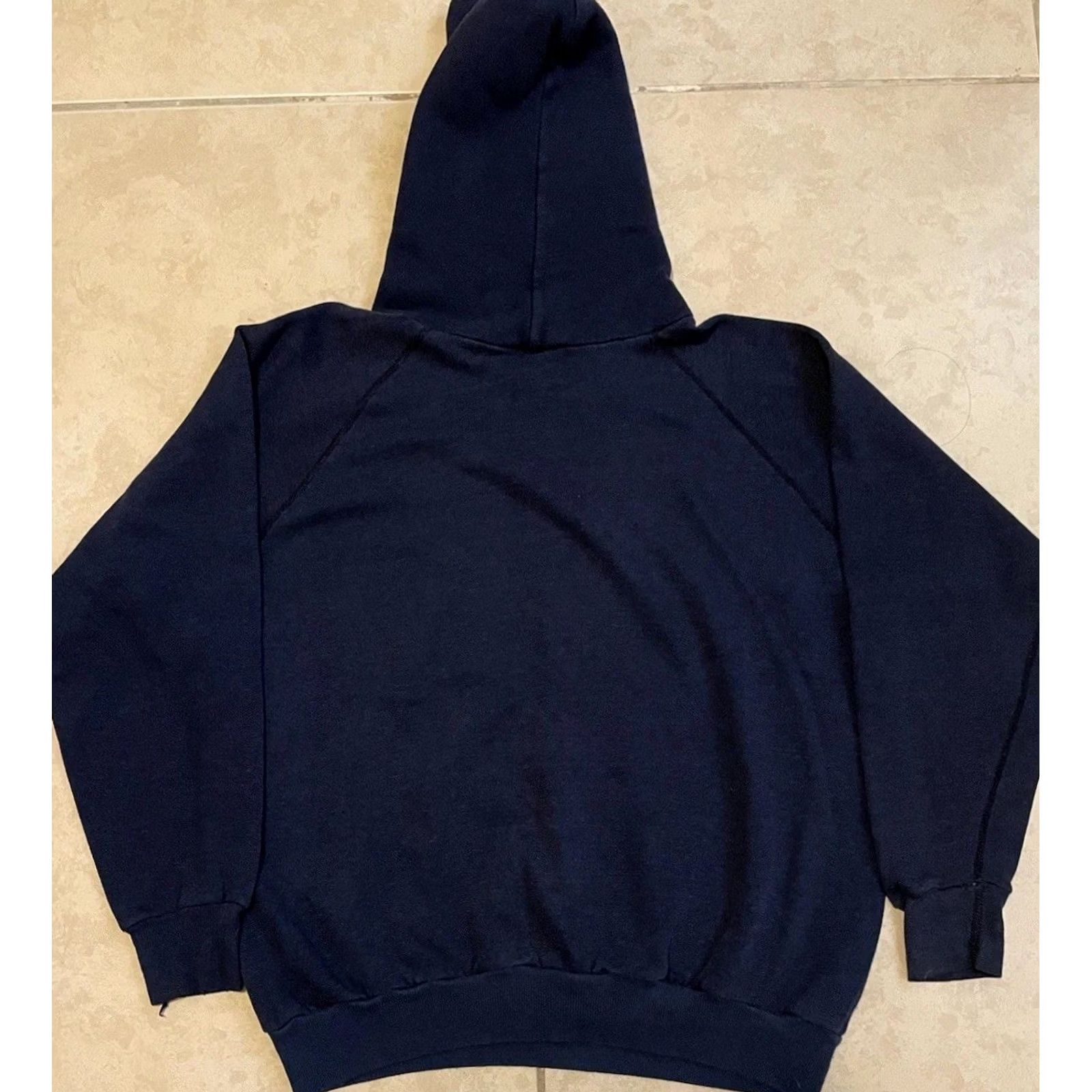 Vintage VINTAGE 70s St Louis University Hoodie Blue S USA College Track PE Army Grunge 60s Mens Size US S / EU 44-46 / 1 - 5 Thumbnail