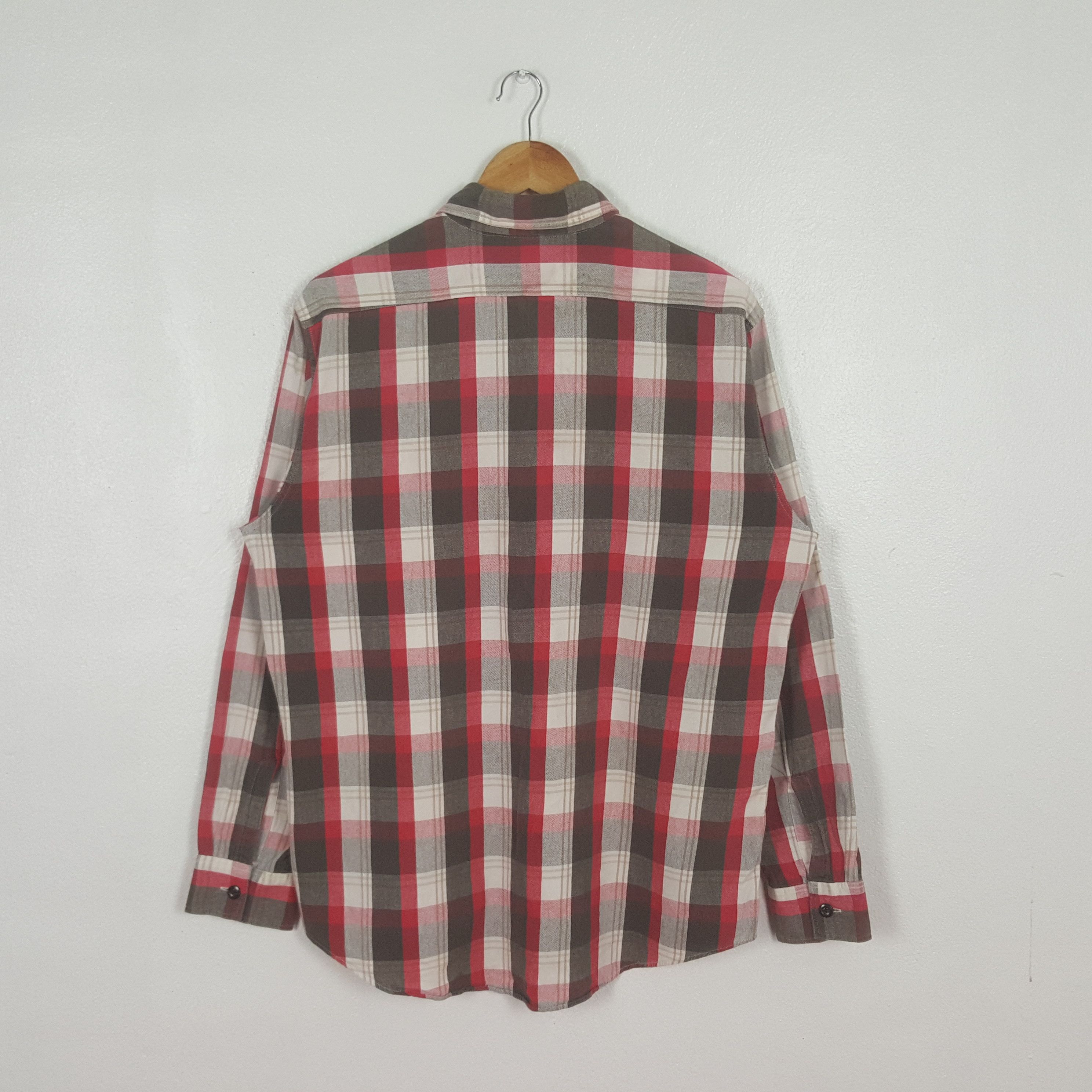 Sugar Cane Vintage Sugar Cane Japanese Flannel Shirt Button Up C319N56 Size US L / EU 52-54 / 3 - 4 Thumbnail