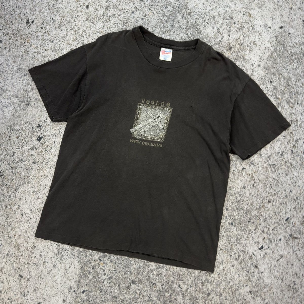 Vintage Thrashed Faded Distressed Voodoo Art Shirt ERD Grunge Chrome Size US XL / EU 56 / 4 - 6 Thumbnail