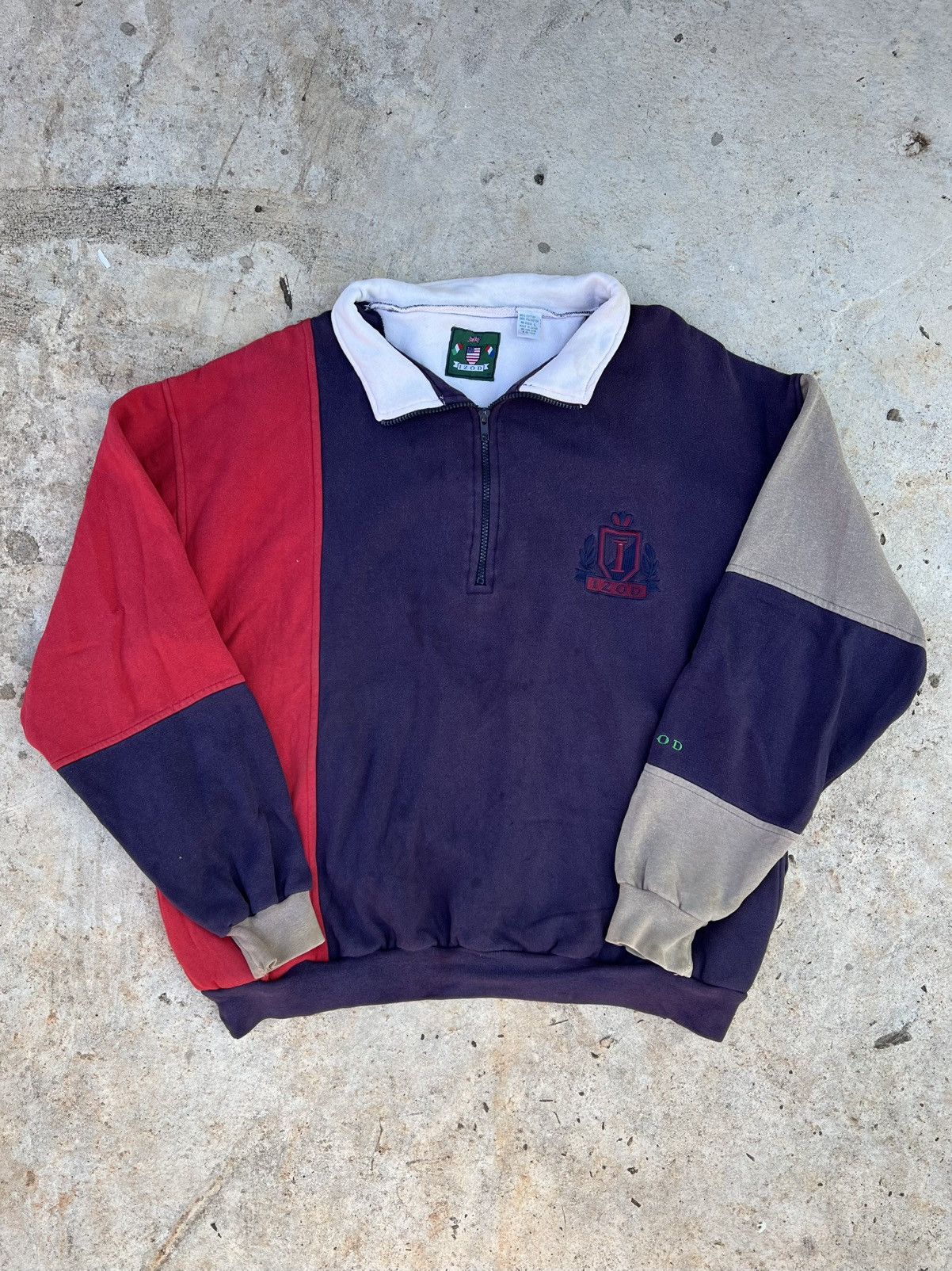 Izod Izod Half Zip Size US L / EU 52-54 / 3 - 1 Thumbnail