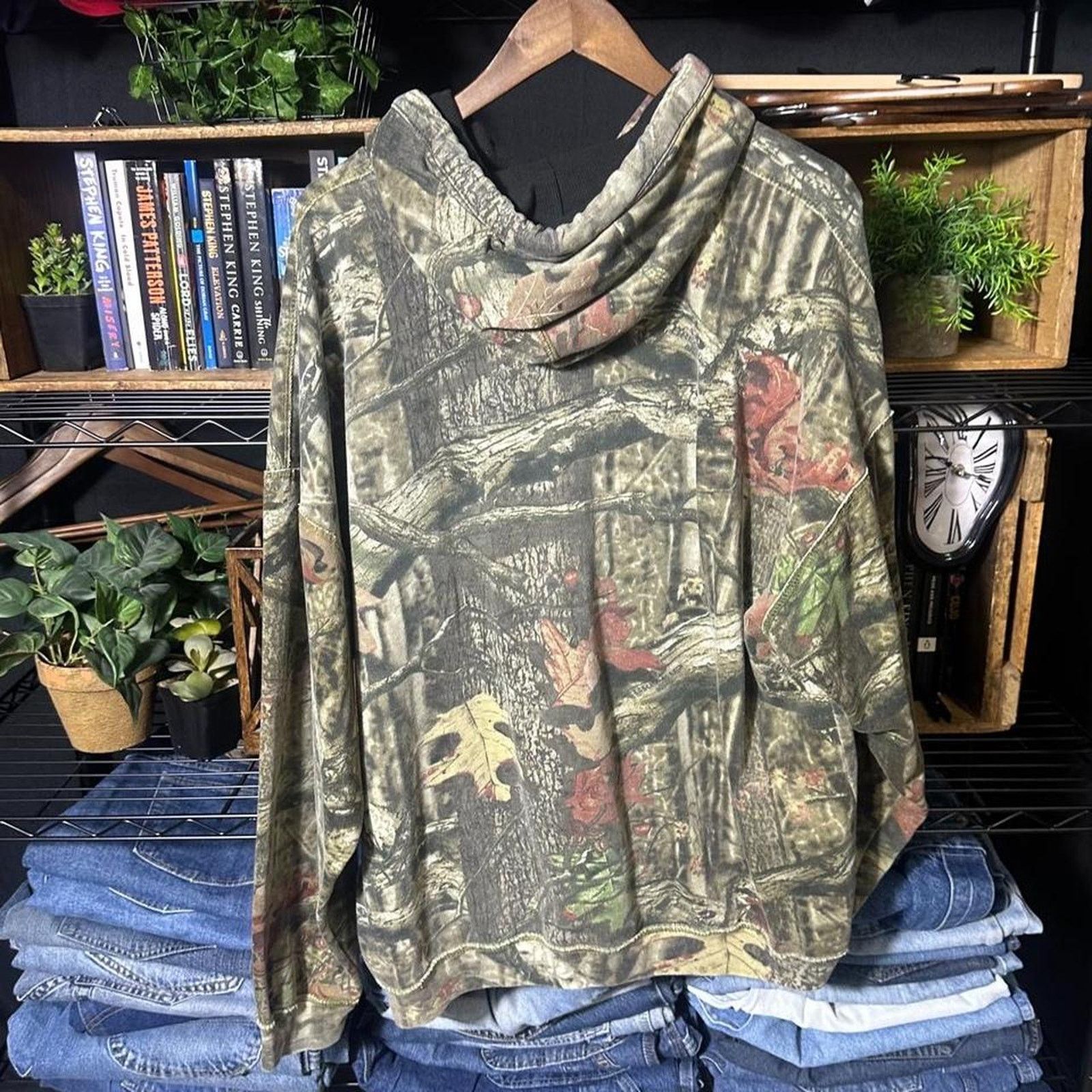 Mossy Oaks Vintage Y2K Mossy Oak Camo Hoodie XL Camouflage Sweatshirt Size US XL / EU 56 / 4 - 2 Thumbnail