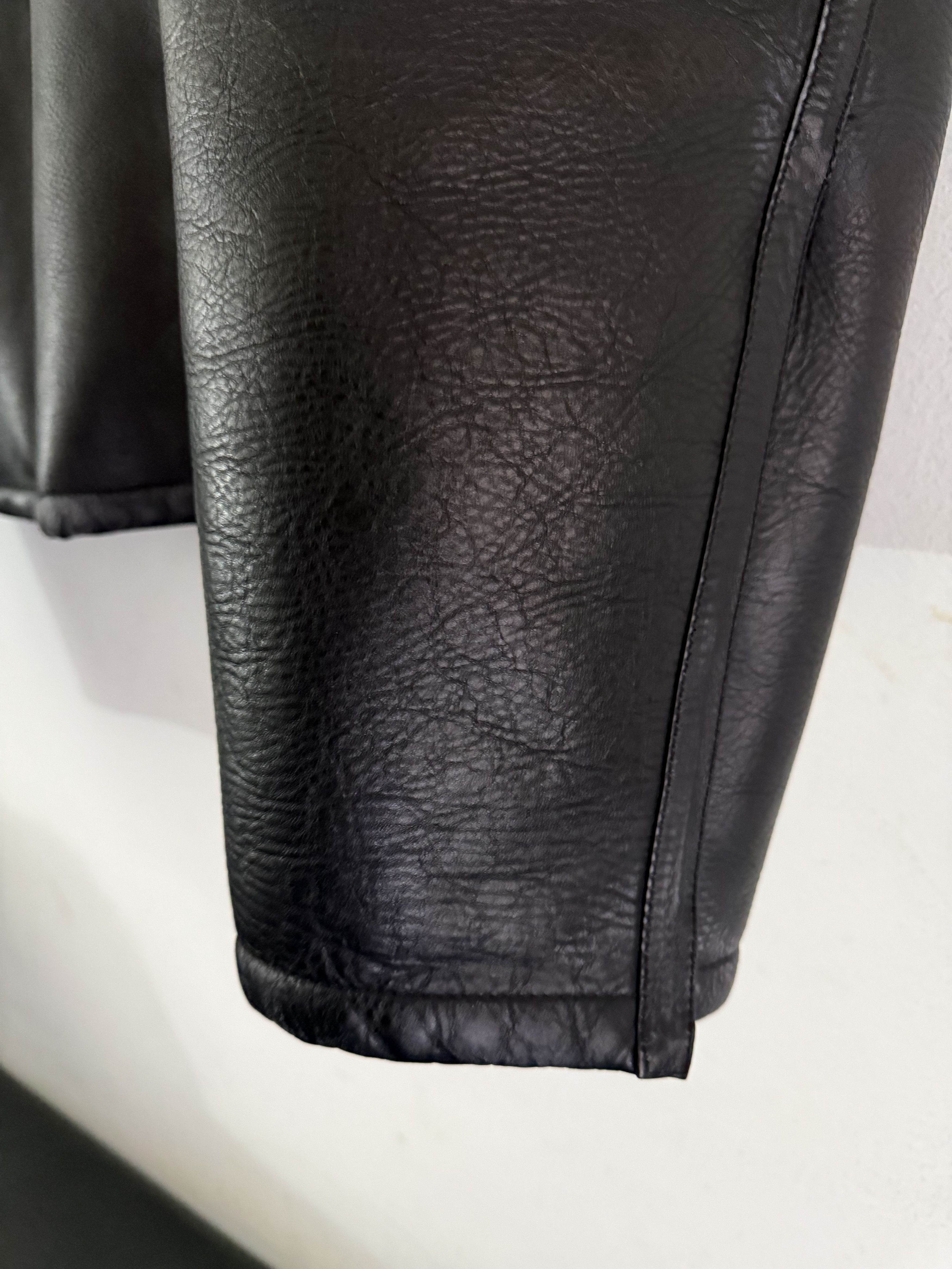 Balenciaga Hooded Shearling Jacket Leather Size US M / EU 48-50 / 2 - 12 Thumbnail