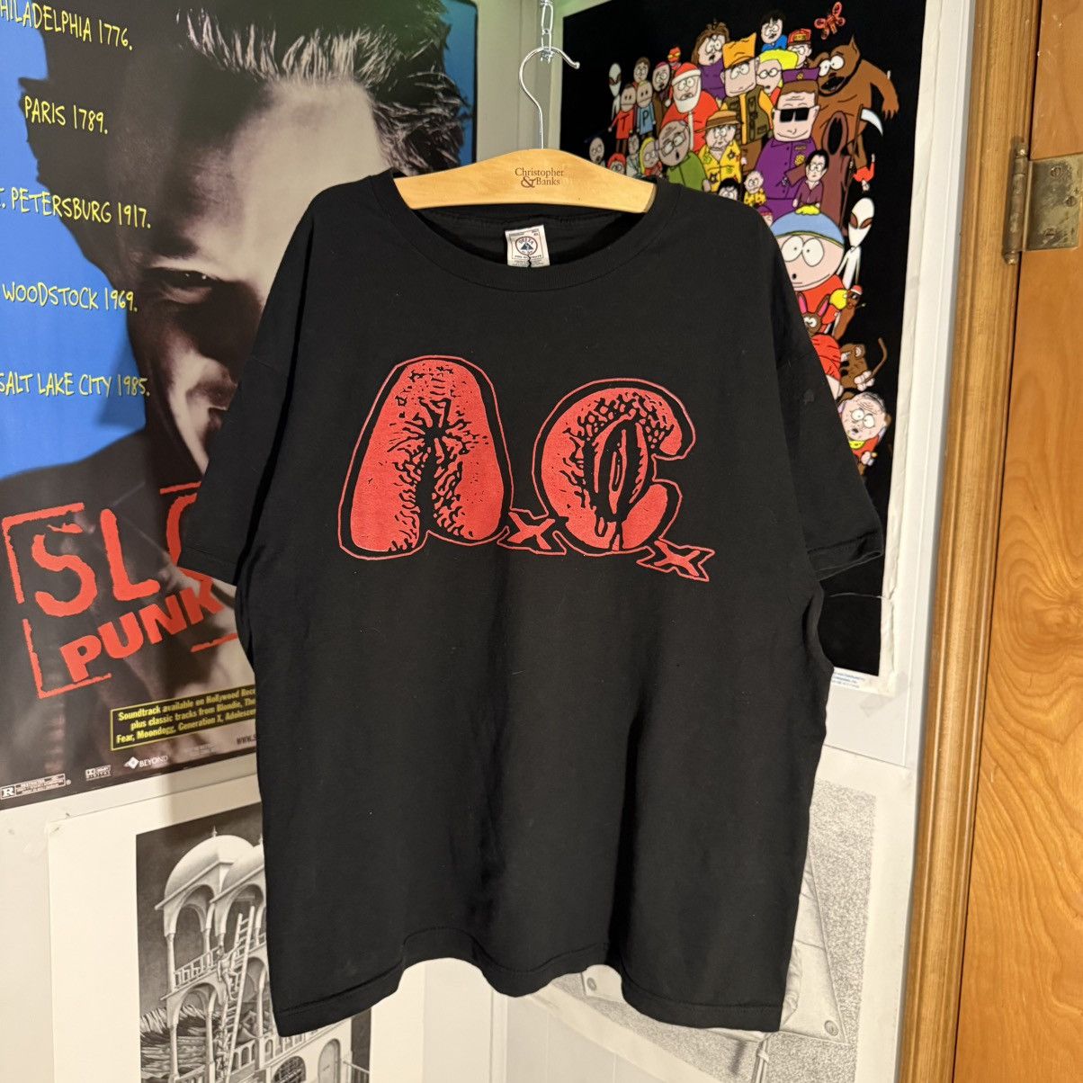 Band Tees Vintage 2001 AxCx Grindcore Metal Band Tshirt Size US XL / EU 56 / 4 - 2 Thumbnail