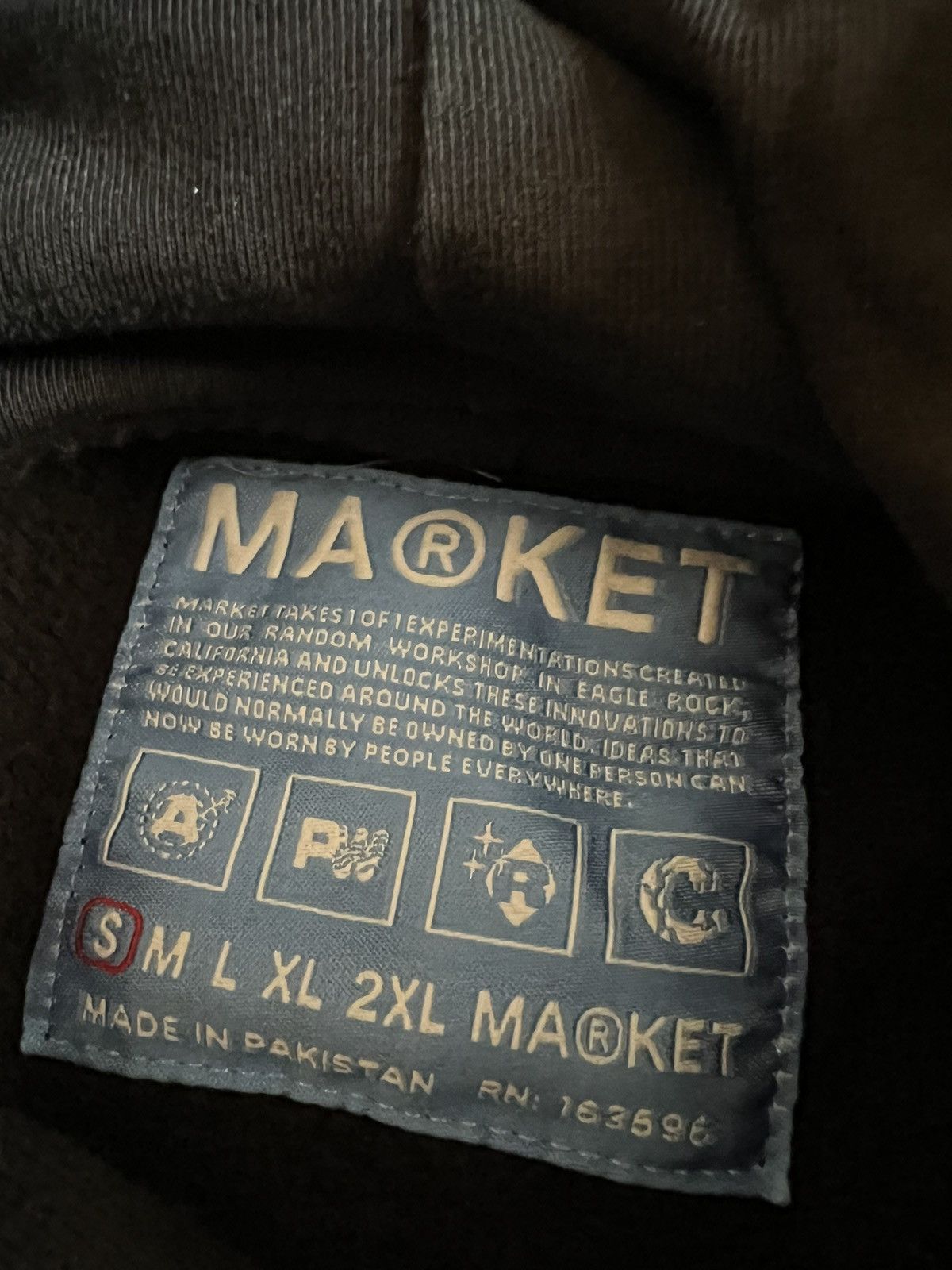Market Chinatown Market Hoodie Size US S / EU 44-46 / 1 - 3 Thumbnail